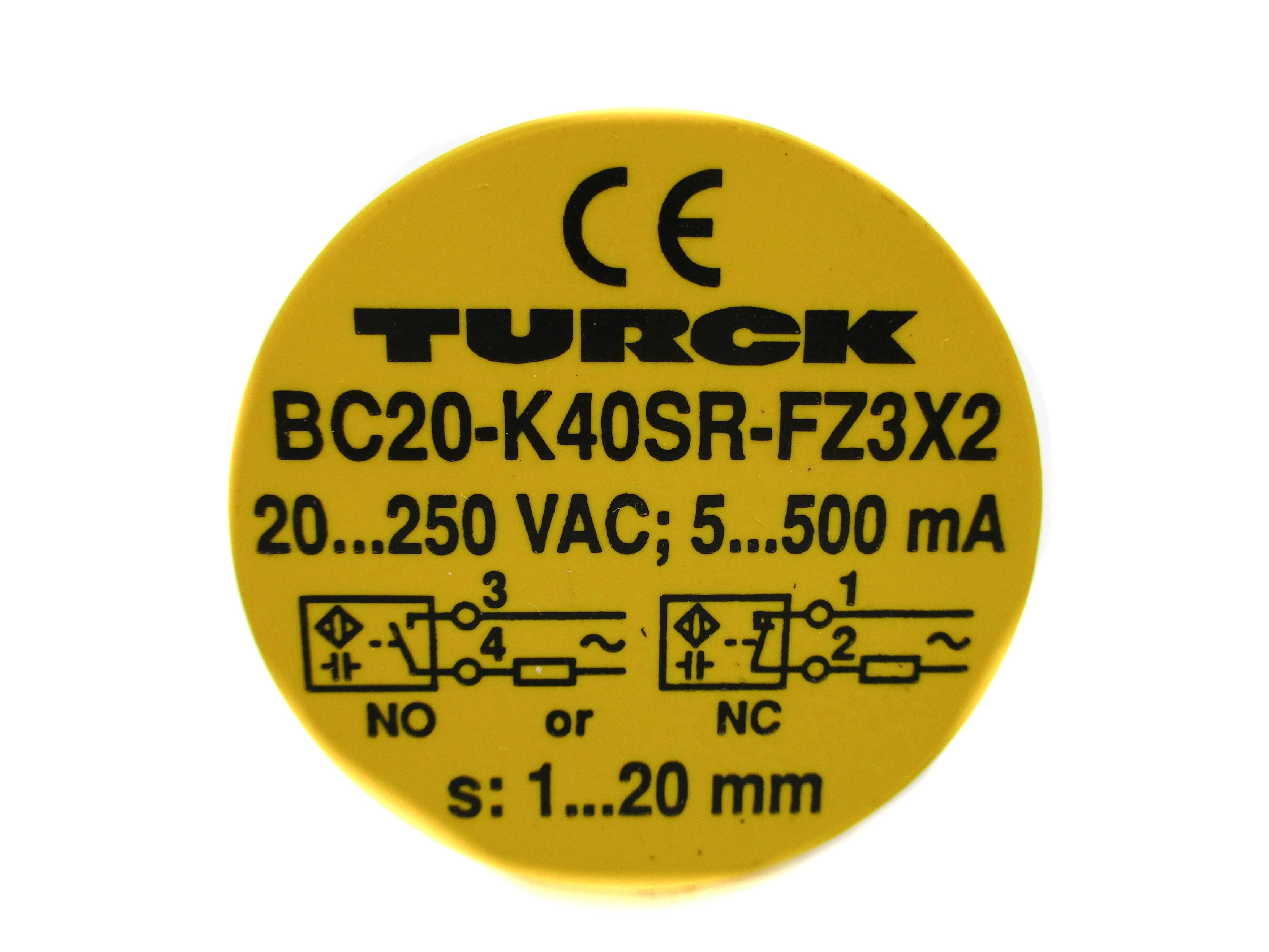 TURCK BC20-K40SR-FZ3X2 NSNP
