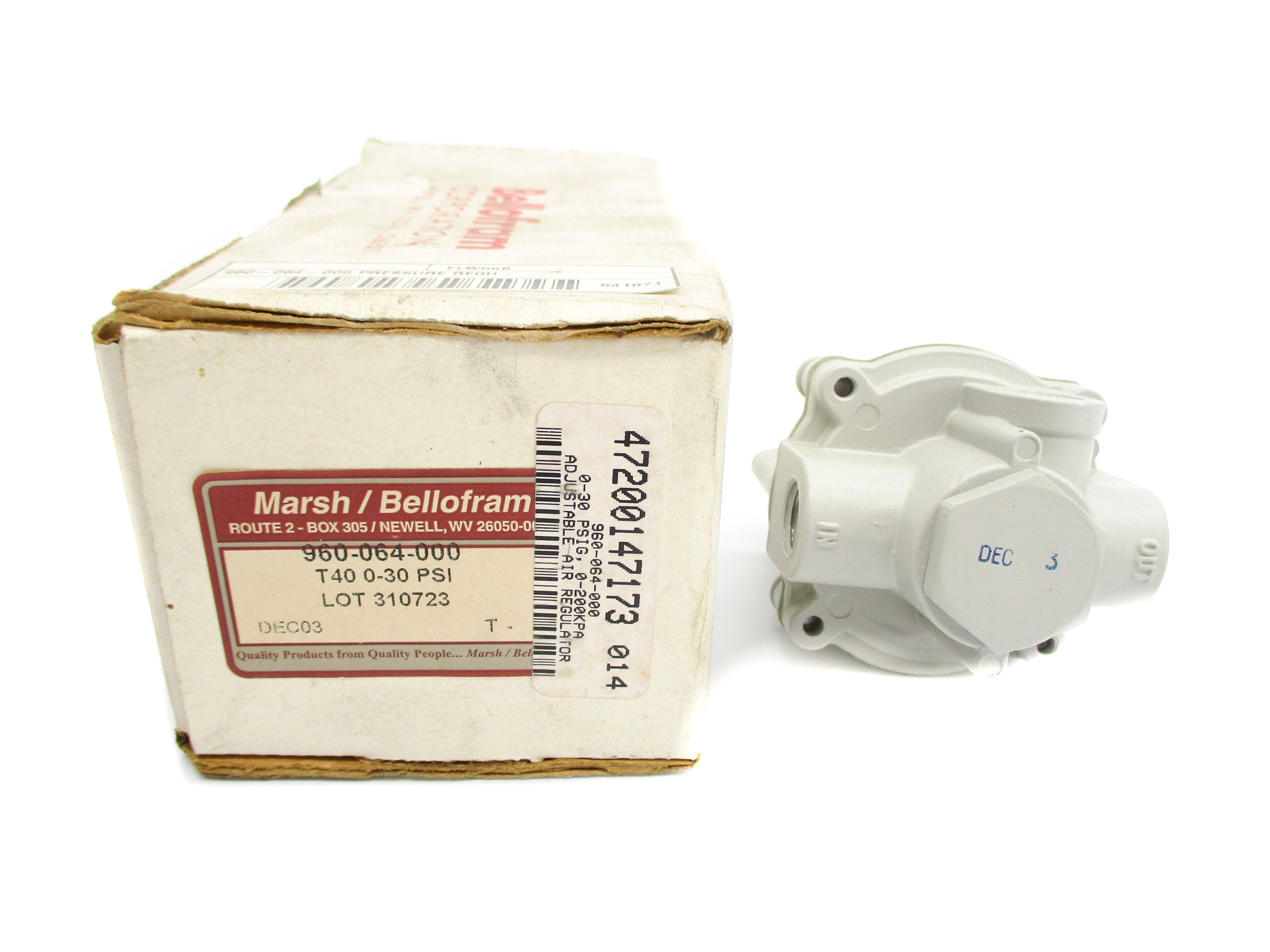 MARSH BELLOFRAM 960-064-000 0-30PSI NSMP