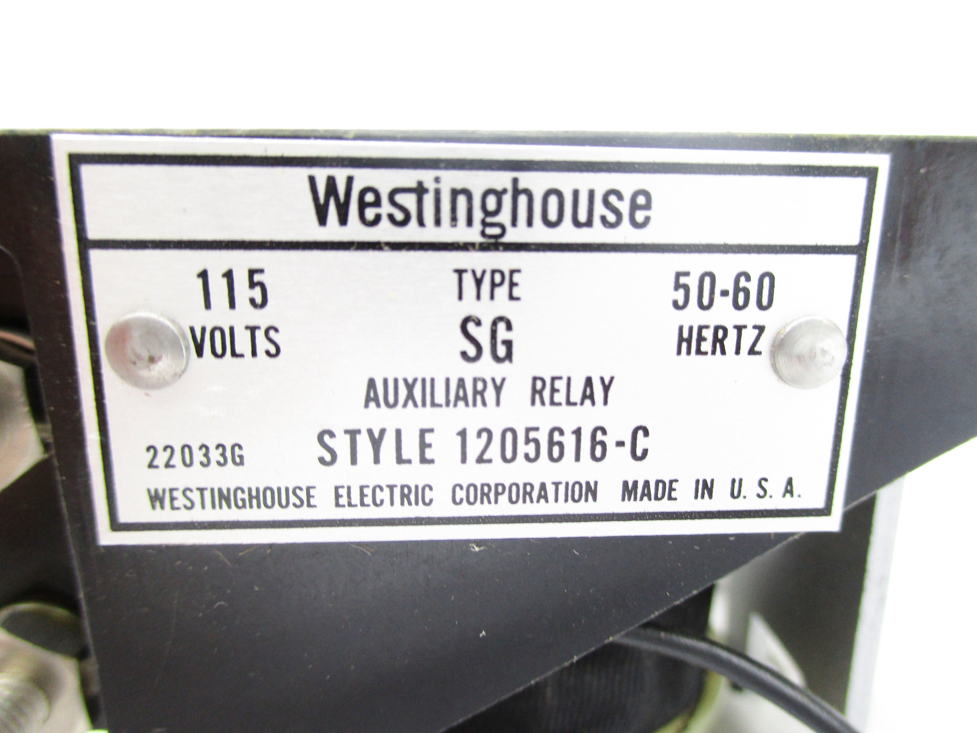 WESTINGHOUSE 1205616-C 115V NSNP