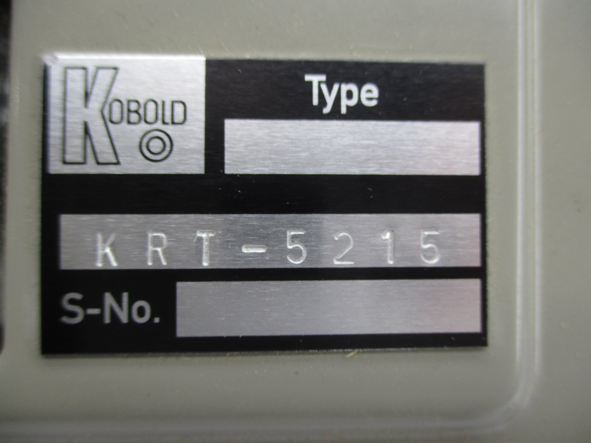 KOBOLD KRT-5215 NSNP