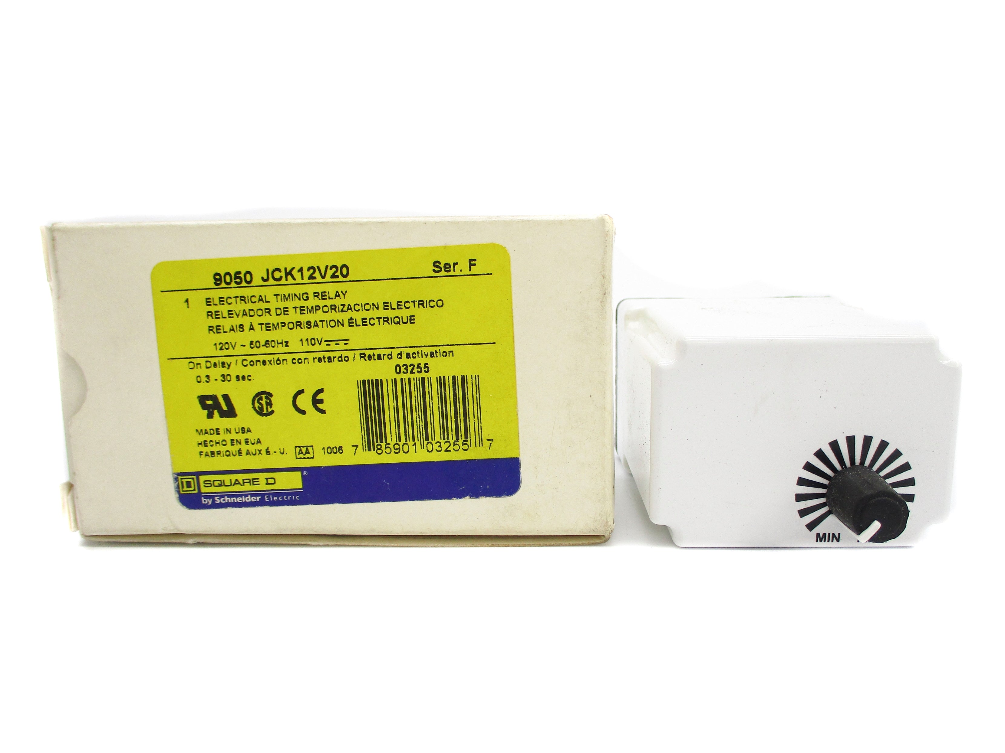 SQUARE D 9050JCK12V20 SER. F 110/120V NSMP