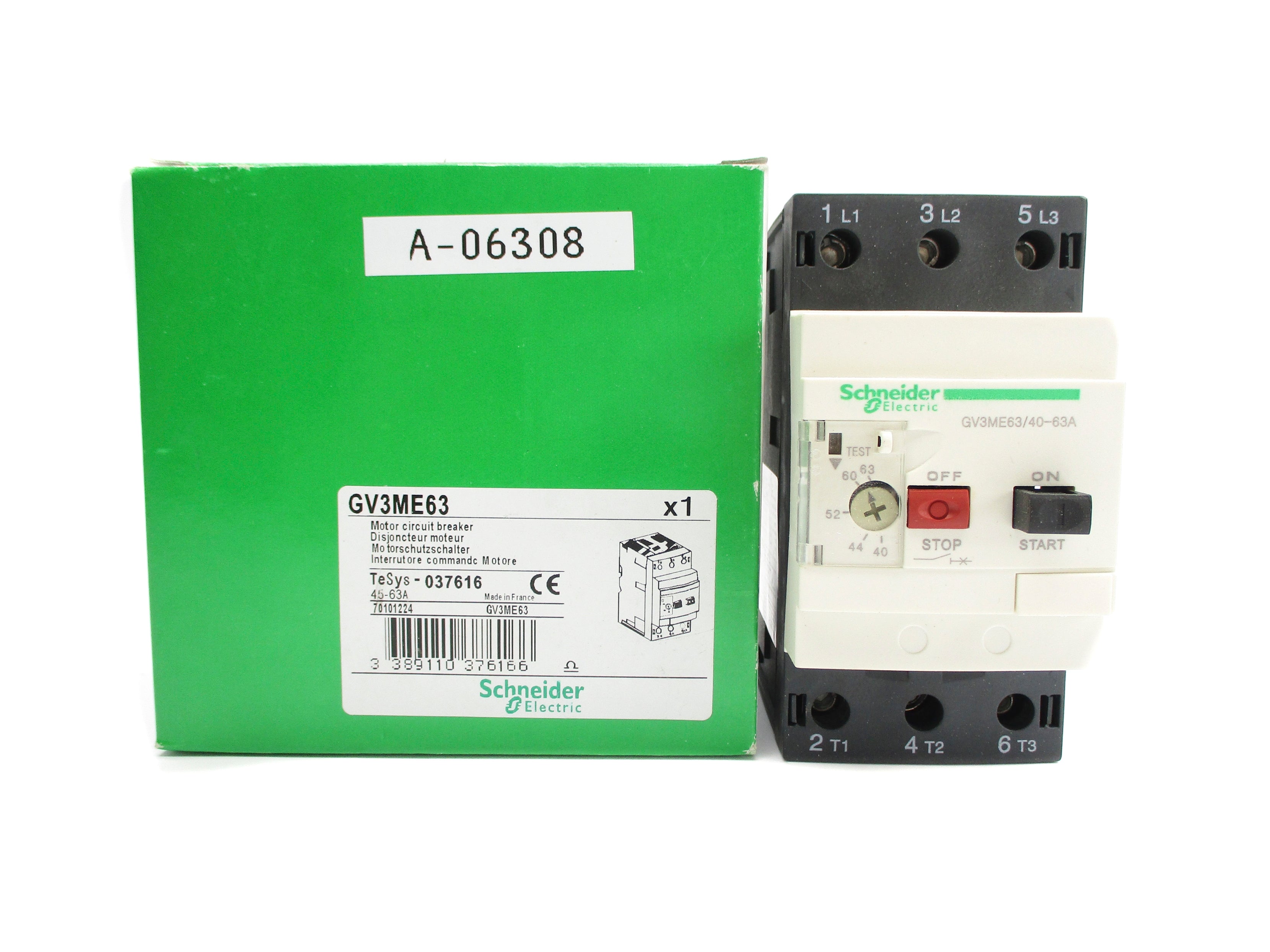 SCHNEIDER ELECTRIC GV3ME63 45-63A NSMP