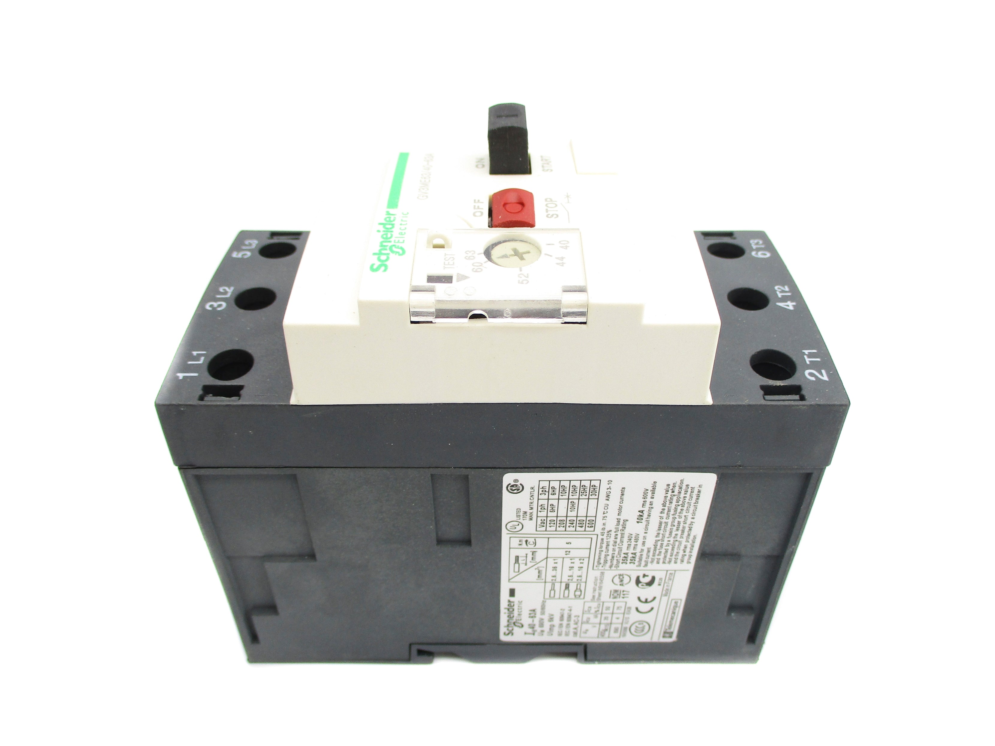 SCHNEIDER ELECTRIC GV3ME63 45-63A NSMP