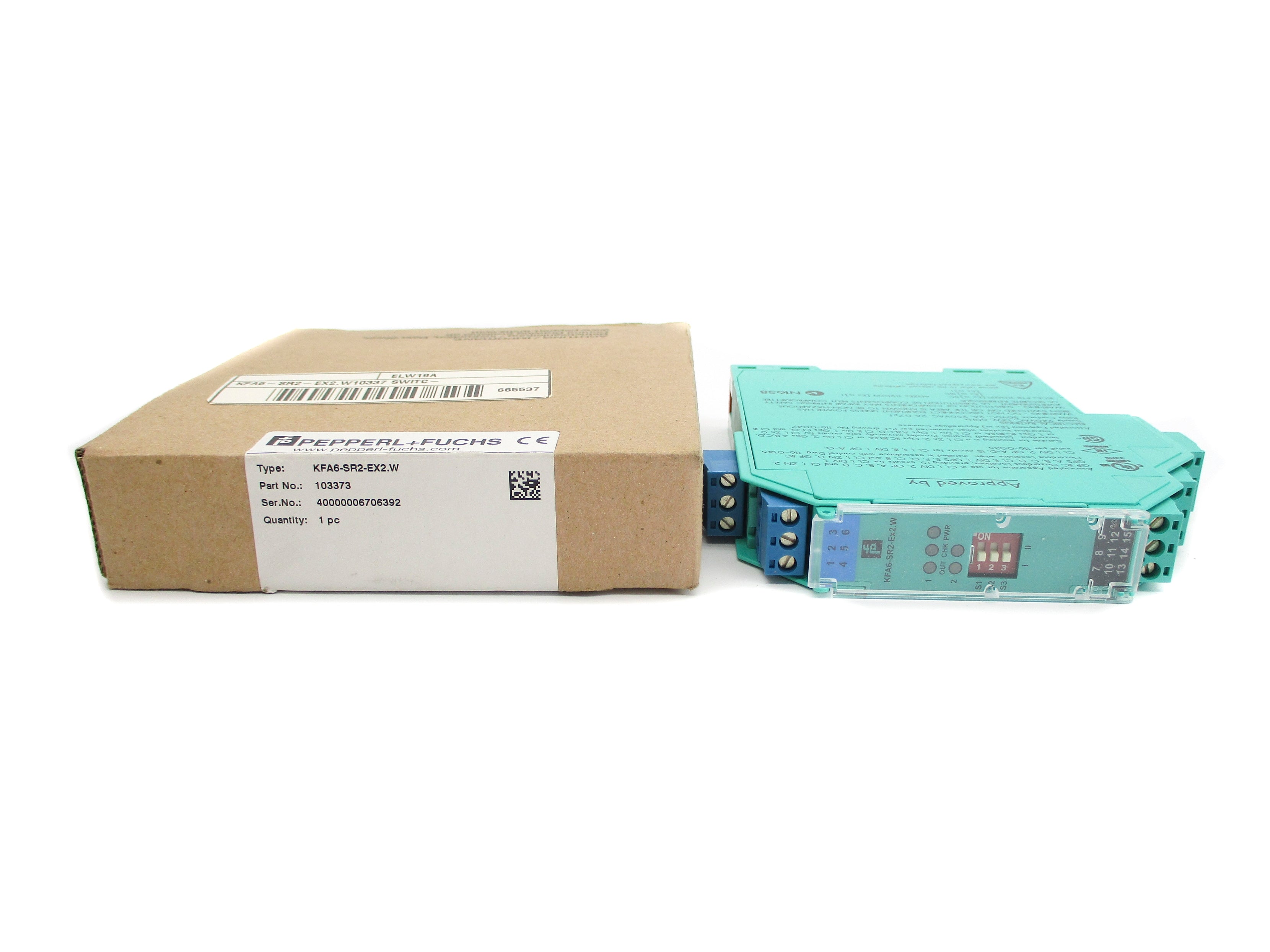 PEPPERL+FUCHS KFA6-SR2-EX2.W NSMP