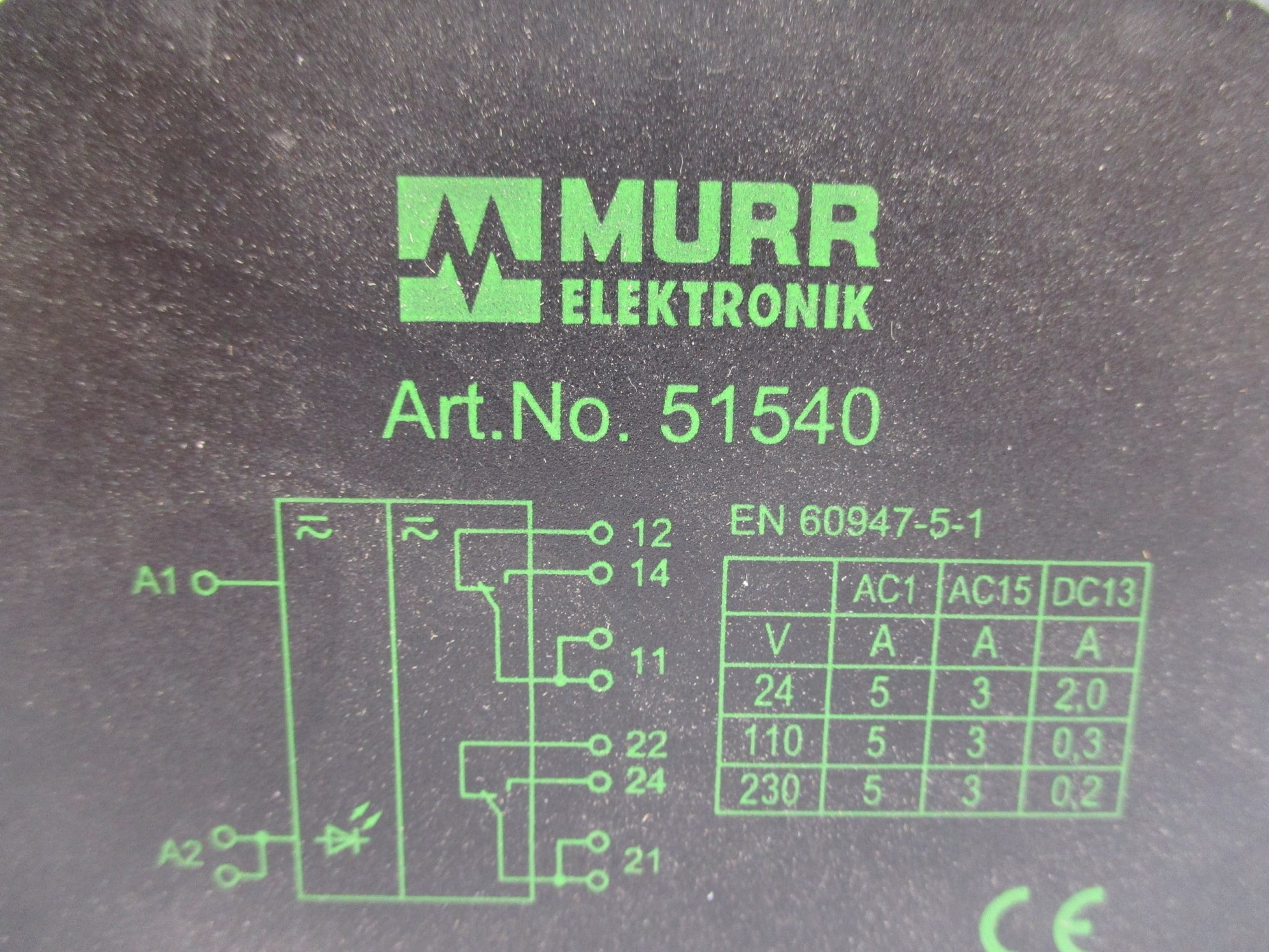 MURR ELEKTRONIK 51540 250V 5A NSNP