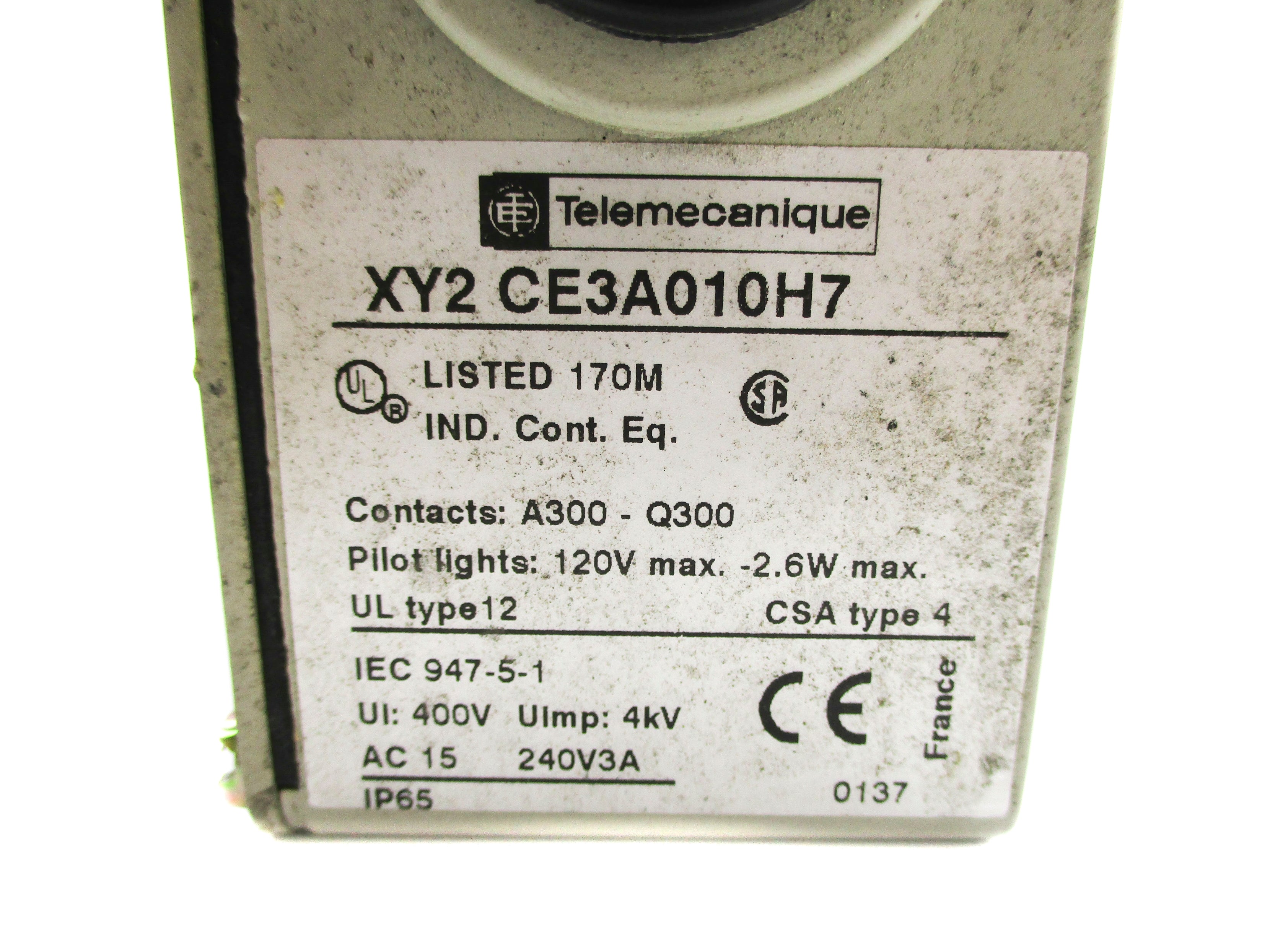 TELEMECANIQUE XY2CE3A010H7 UNMP