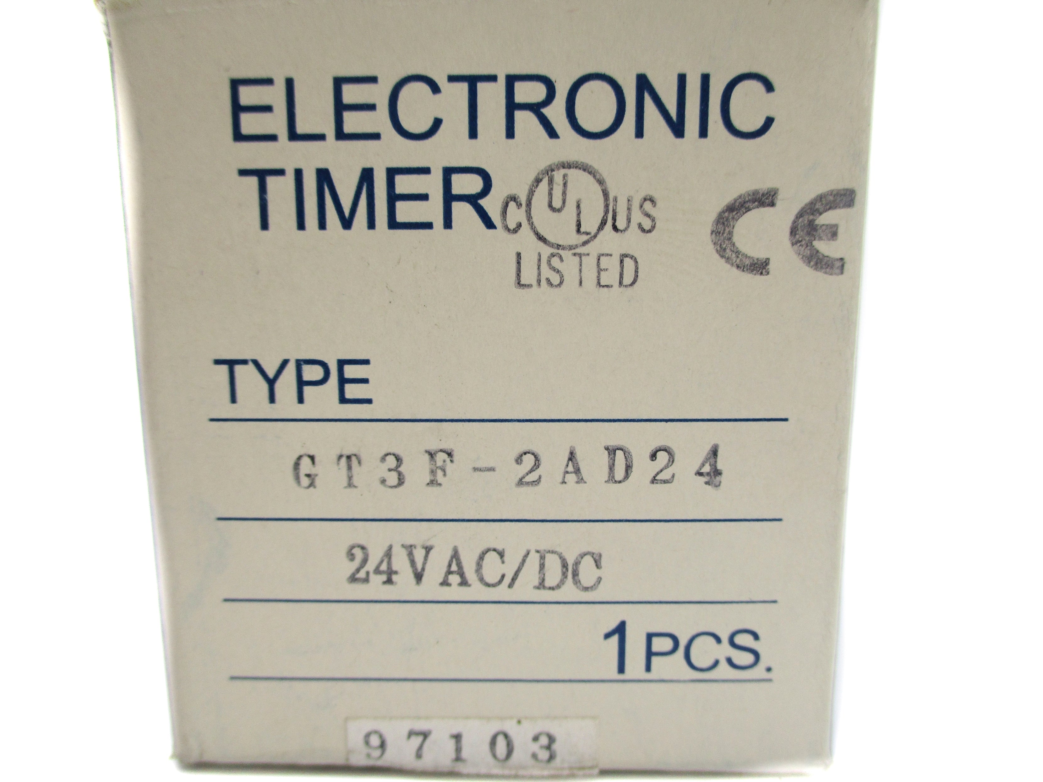 IDEC GT3F-2AD24 24VAC/DC NSMP
