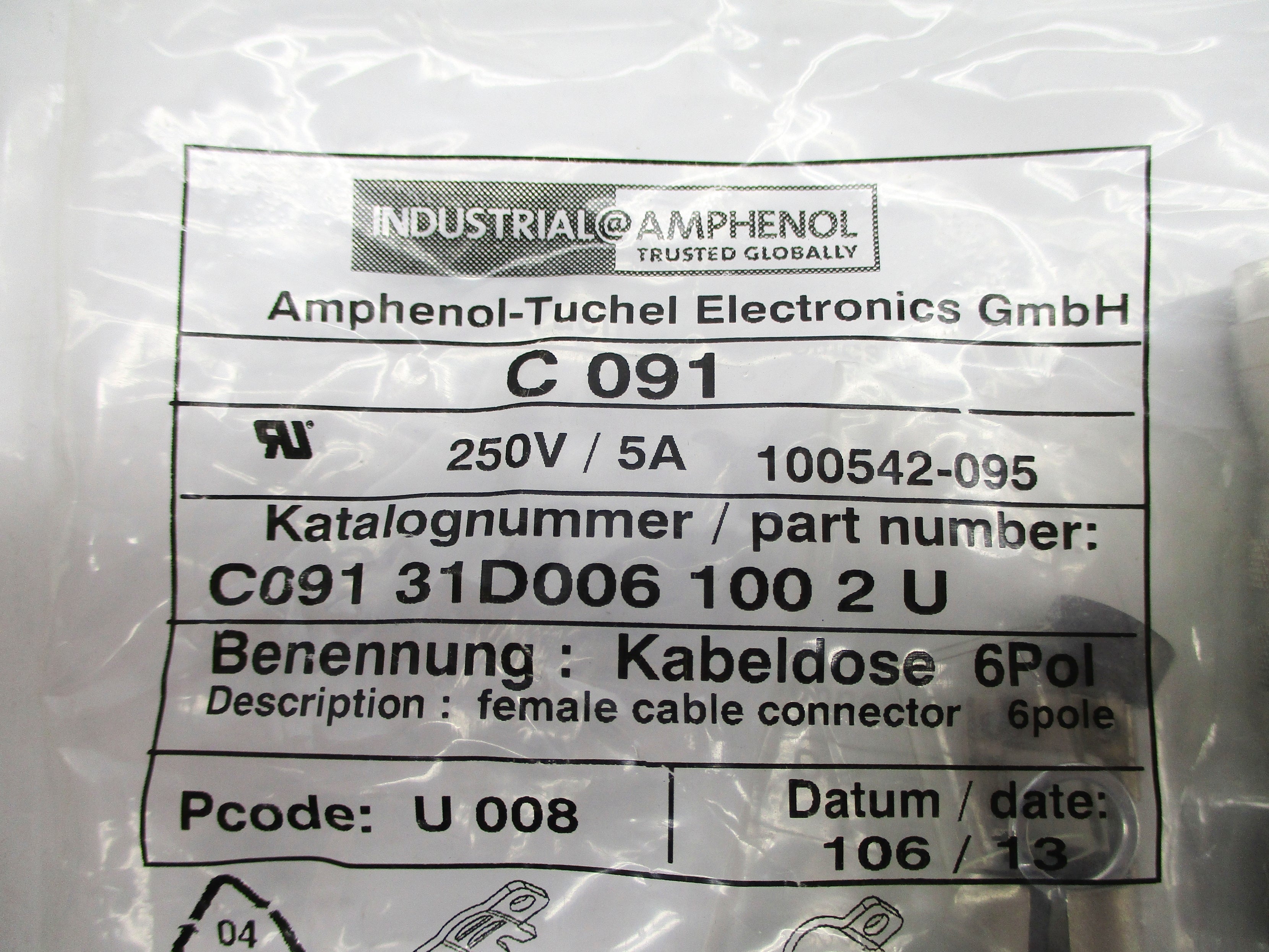 AMPHENOL C091 NSMP