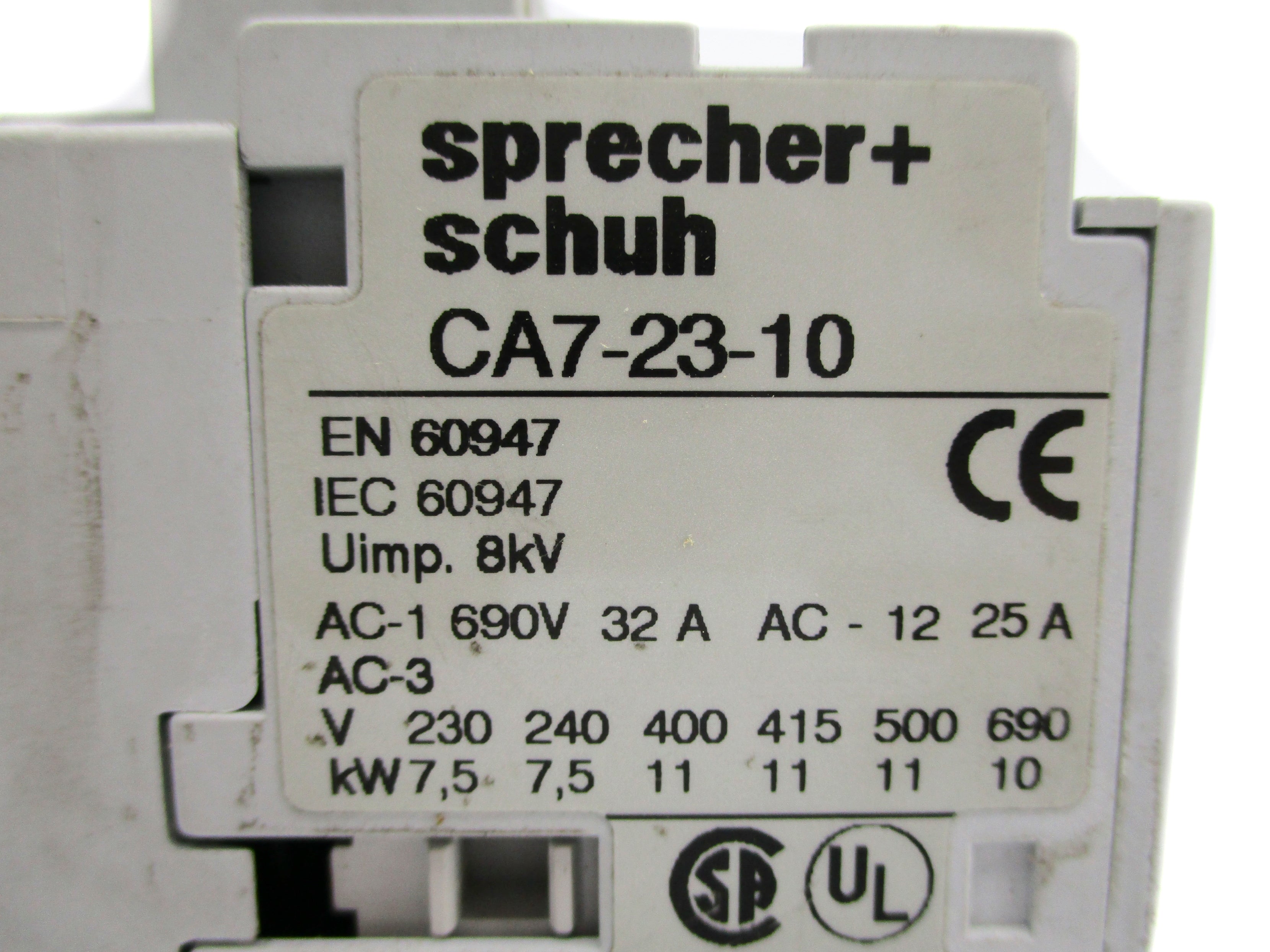 SPRECHER+SCHUH CA7-23-10 24V NSNP