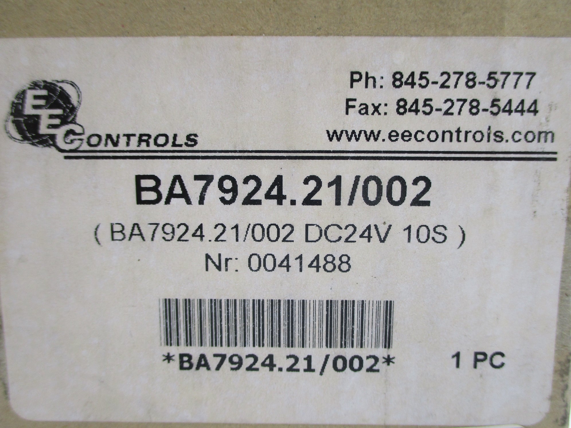 E DOLD & SOHNE BA7924.21/002 24VDC NSMP