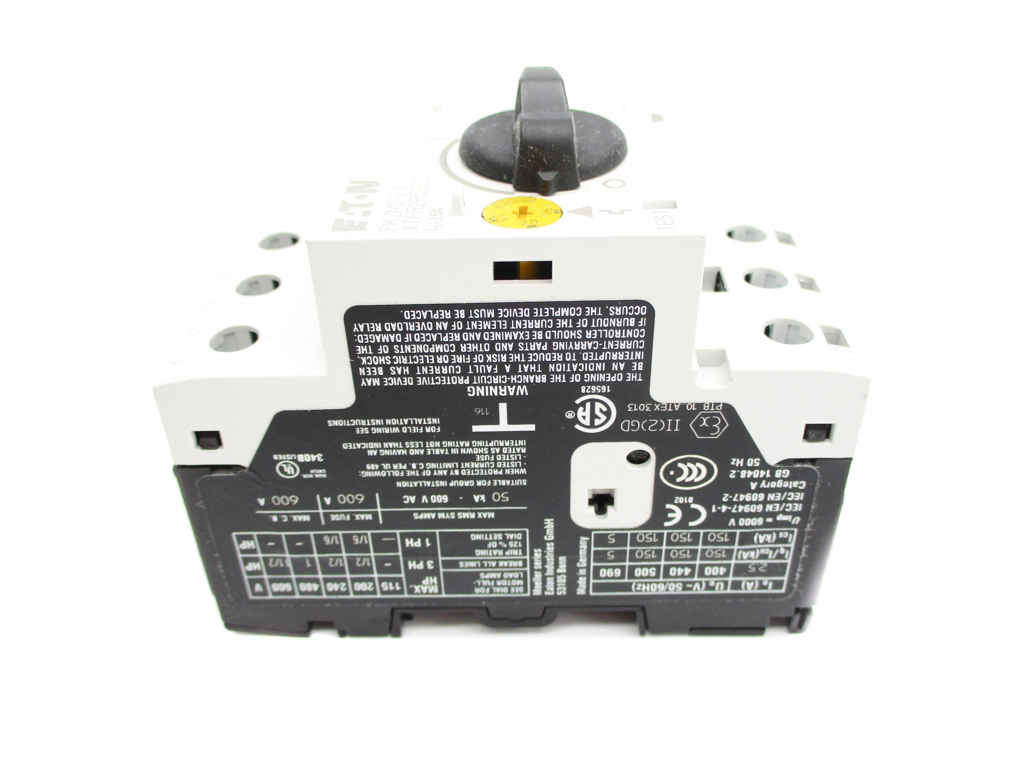 EATON PKZM0-2.5 XTPR2P5BC1NL 1.6-2.5A NSMP