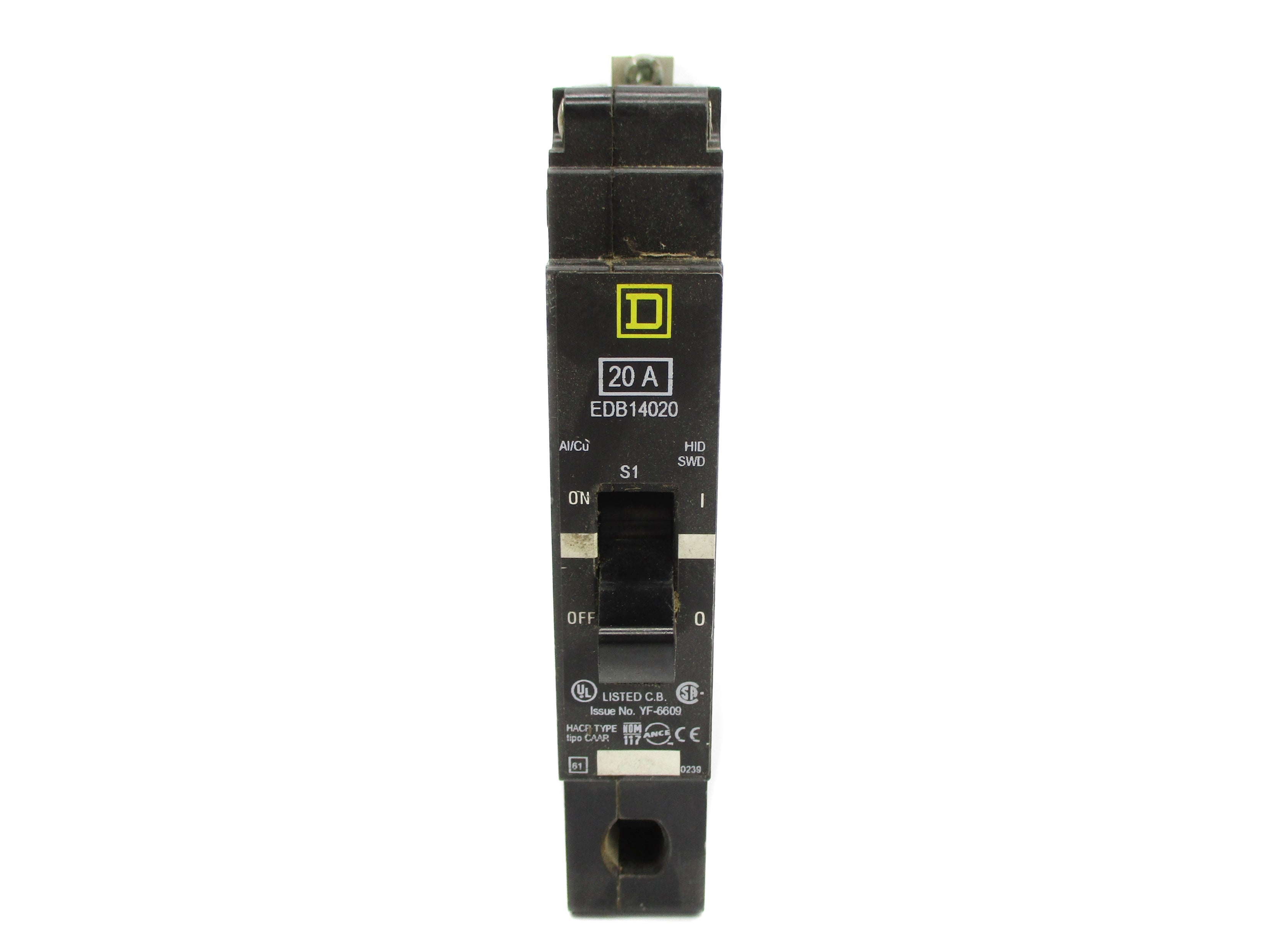SQUARE D EDB14020 120/277V 20A NSNP