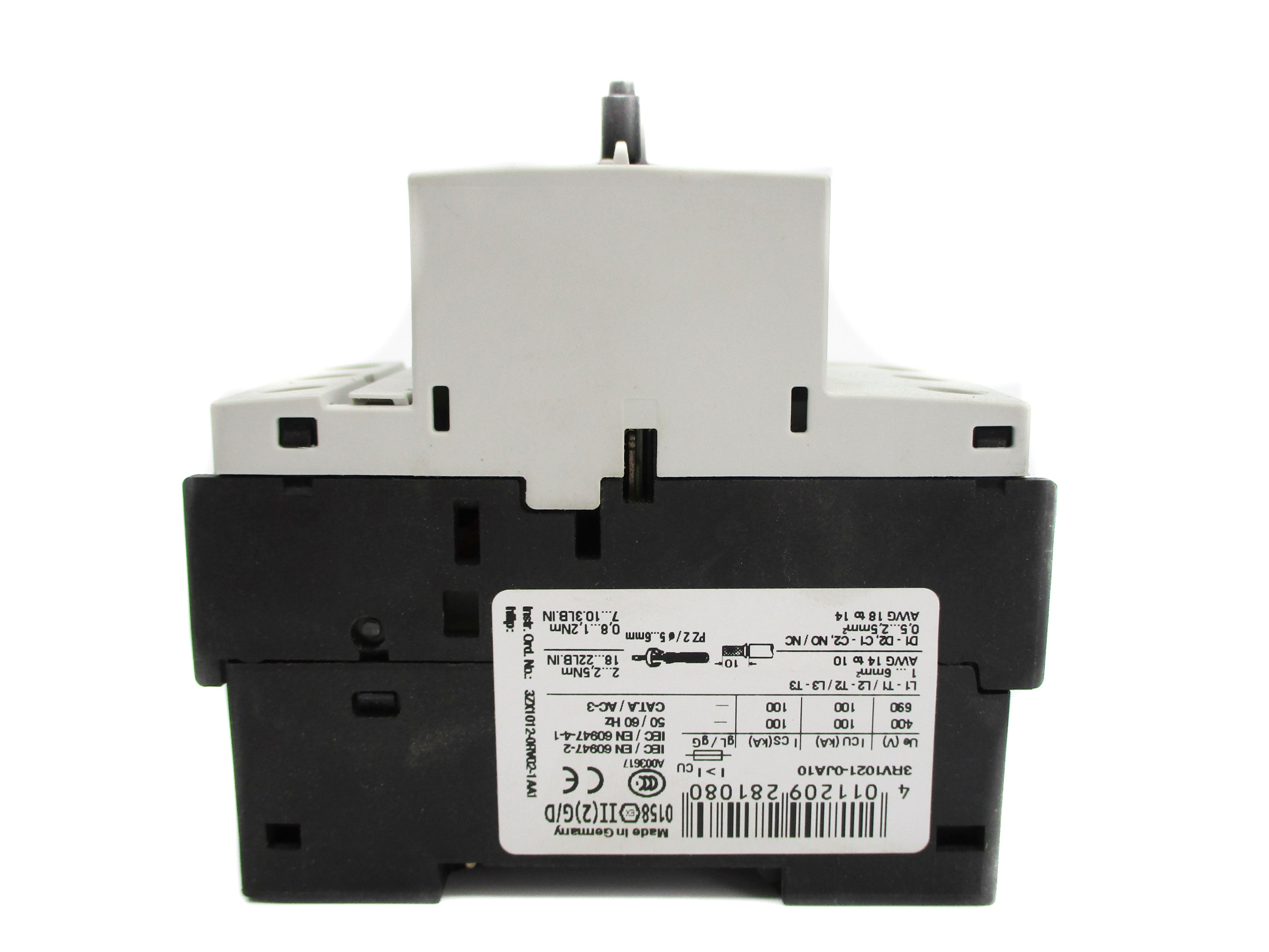 SIEMENS 3RV1021-0JA10 690V 0.7-1A NSNP