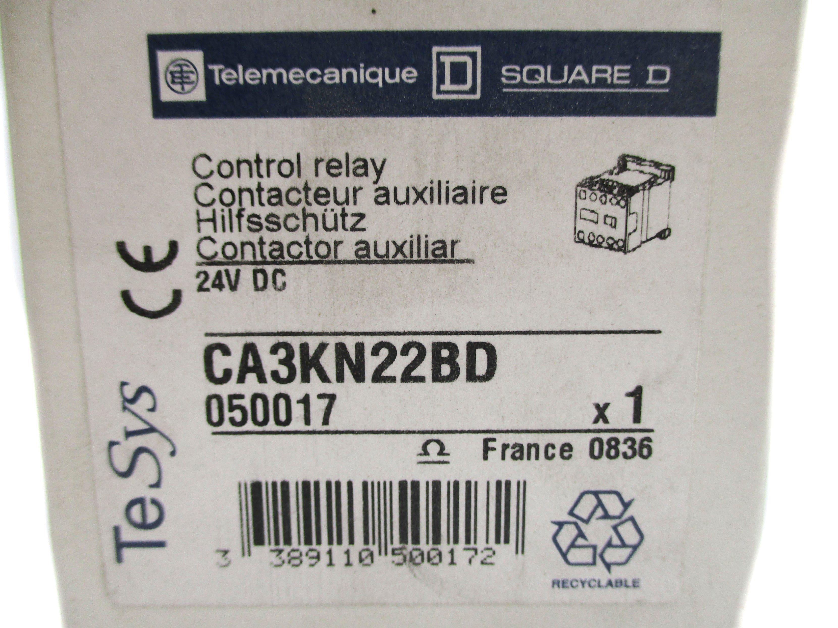 TELEMECANIQUE CA3KN22BD 24VDC NSMP