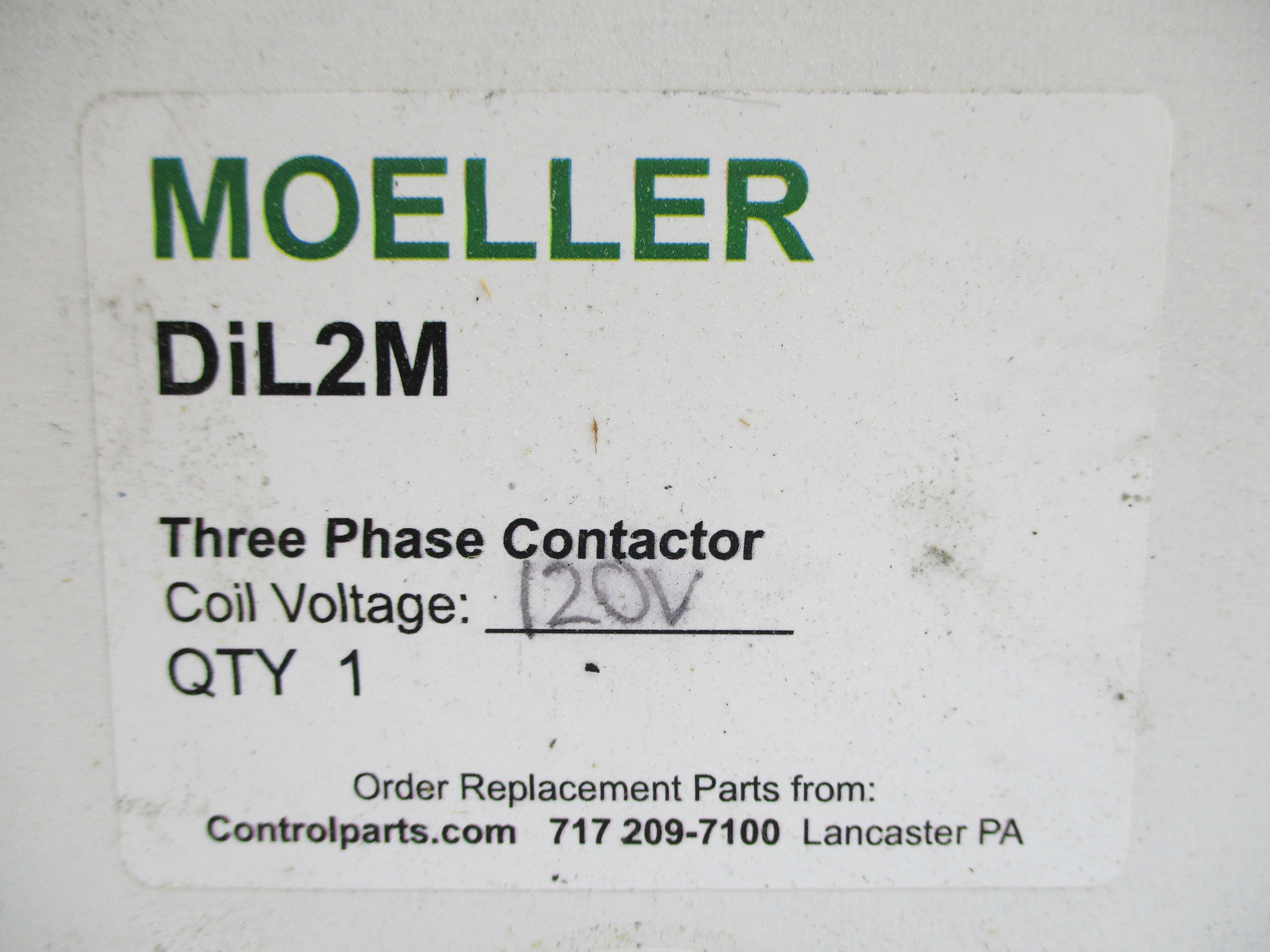 KLOCKNER MOELLER DIL2M 120V NSFS