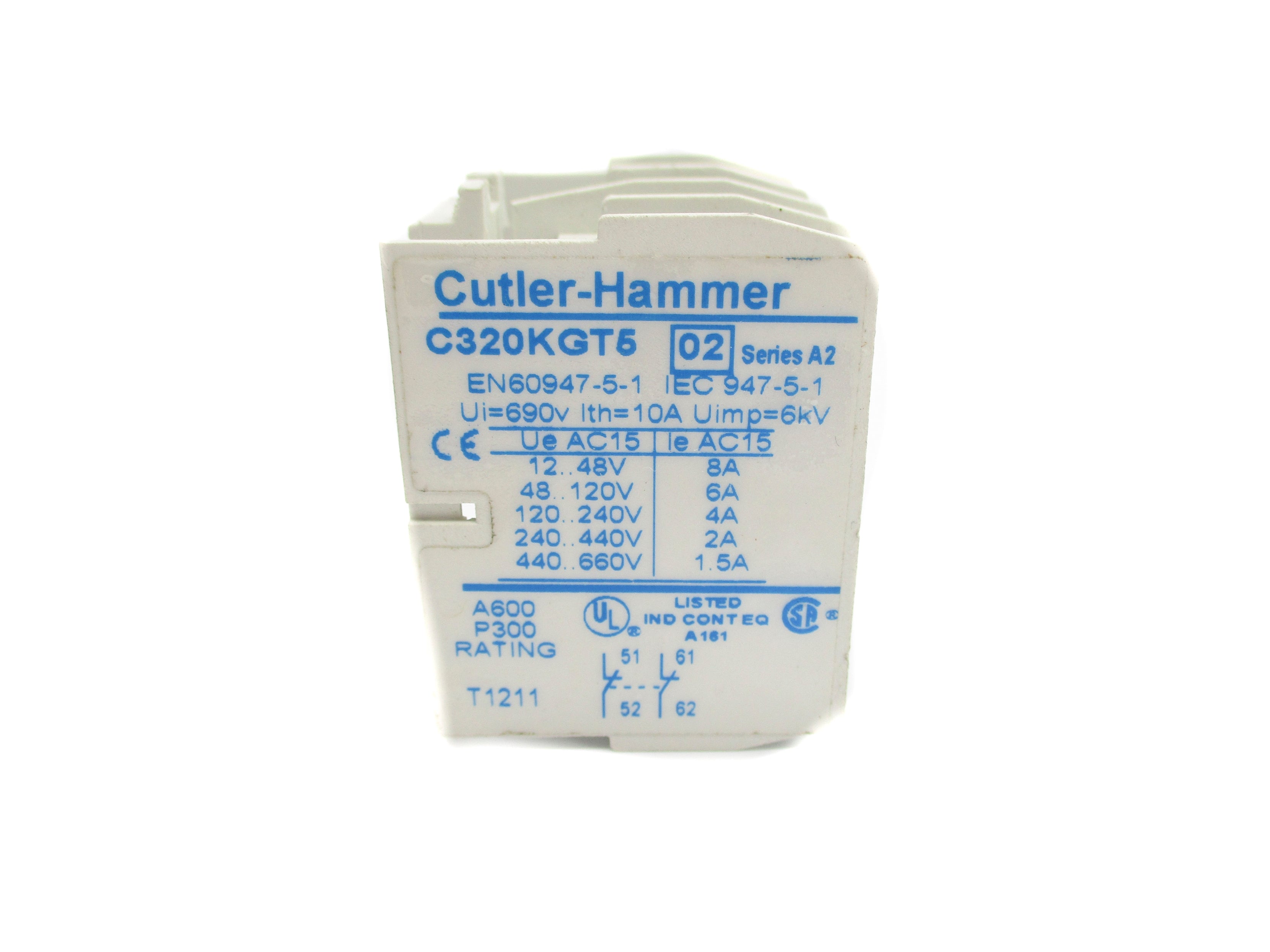 CUTLER HAMMER C320KGT5 SER. A2 UNMP