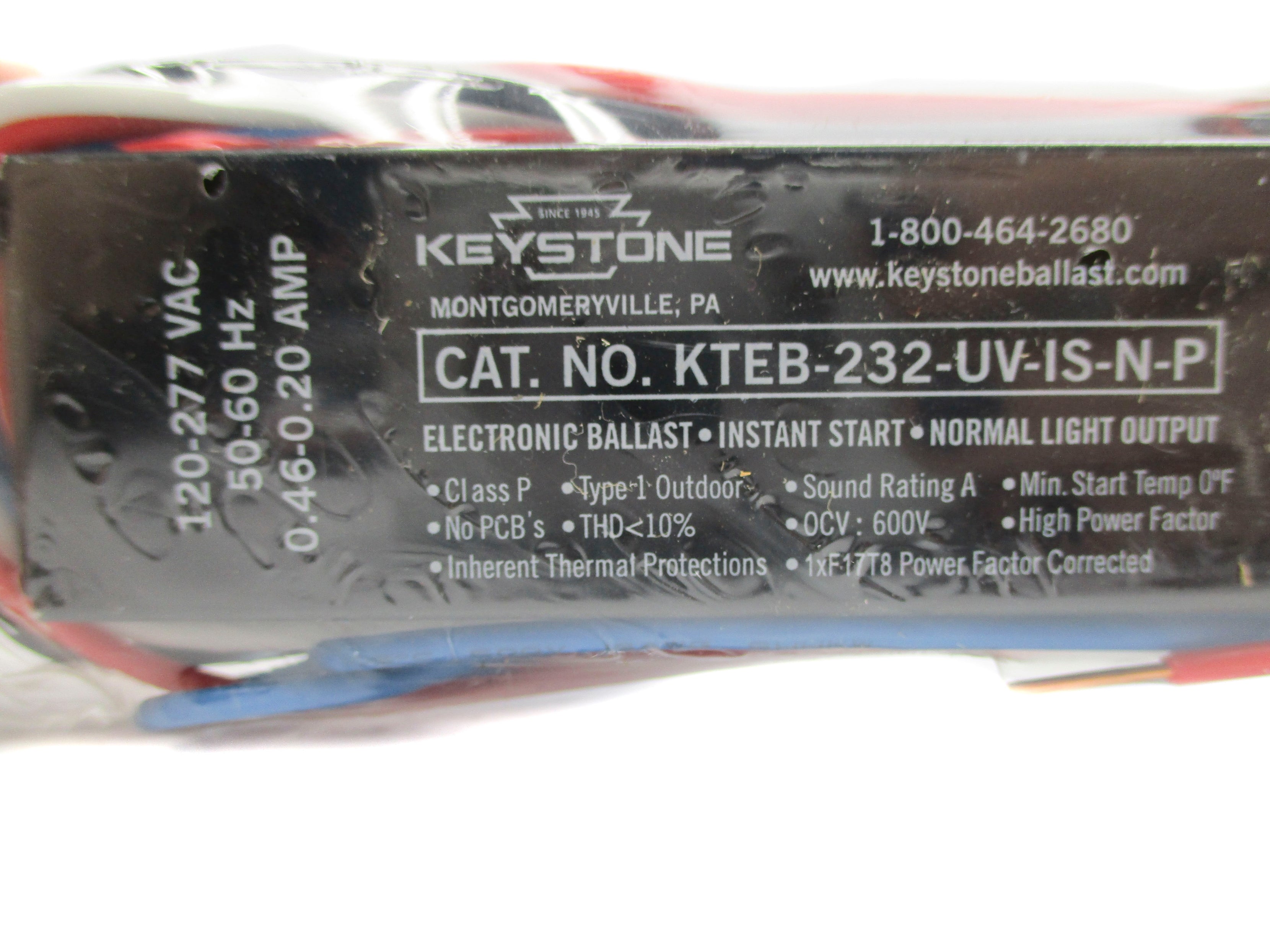 KEYSTONE KTEB-232-UV-IS-N-P NSNP