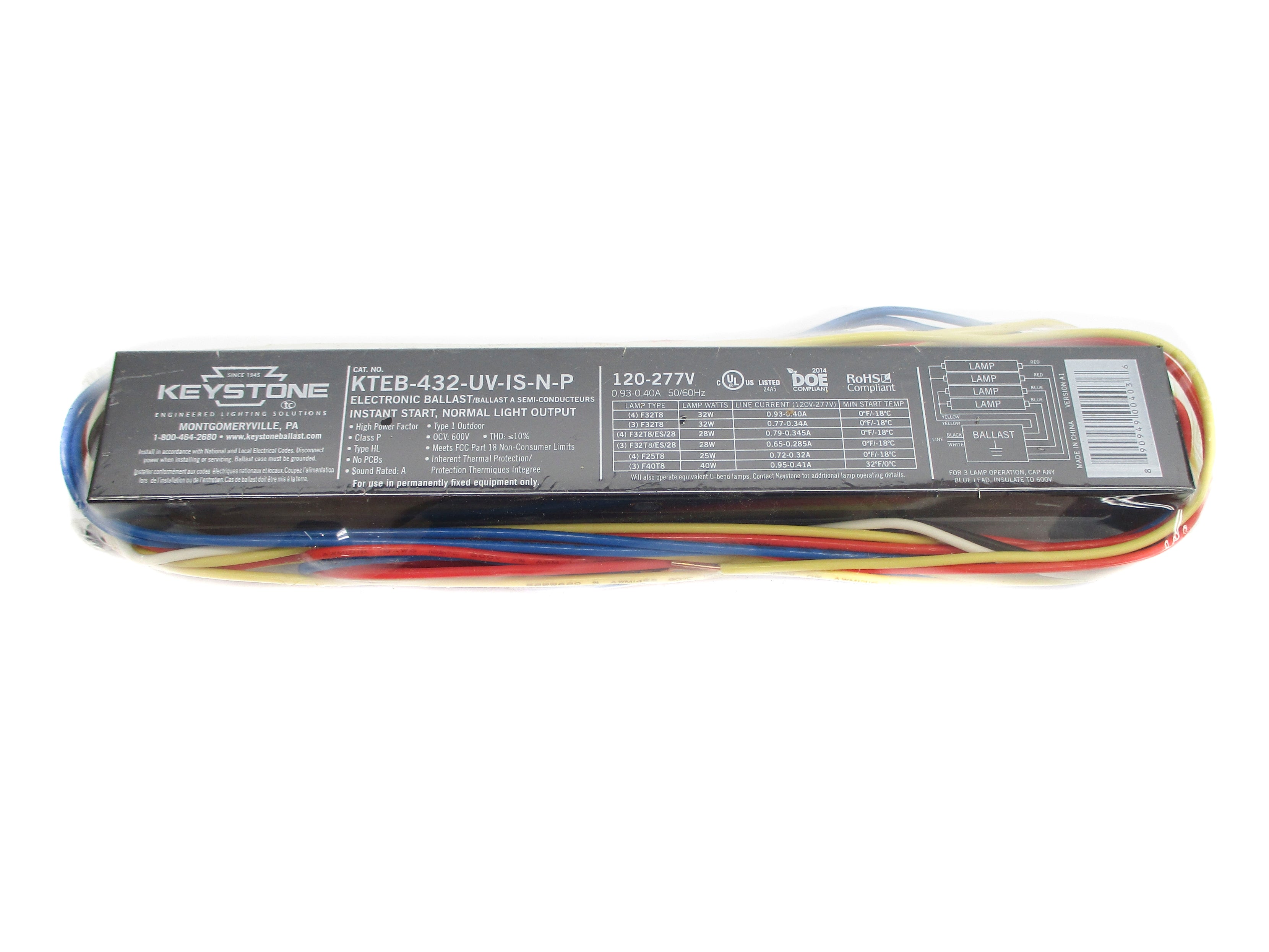 KEYSTONE KTEB-432-UV-IS-N-P NSNP