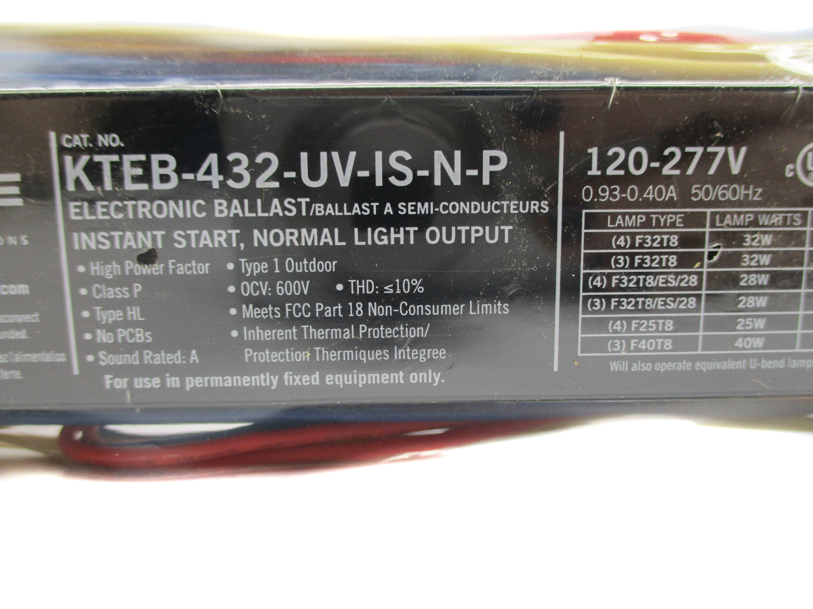 KEYSTONE KTEB-432-UV-IS-N-P NSNP