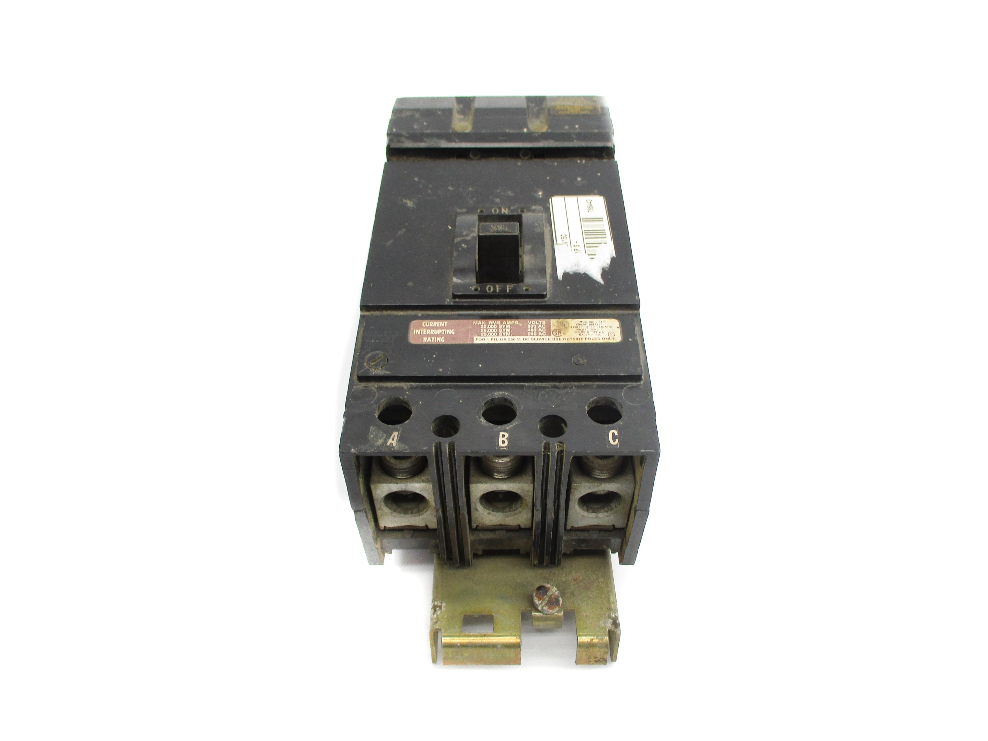 SQUARE D KA3225 225A 600V UNMP