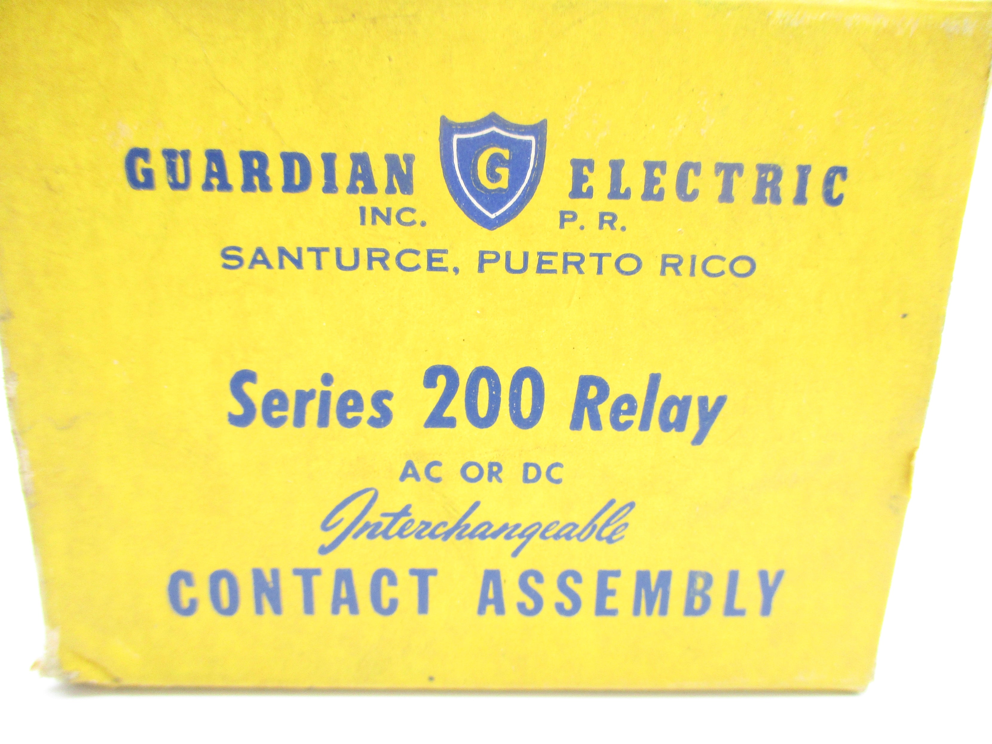 GUARDIAN ELECTRIC SERIES 200 NSMP