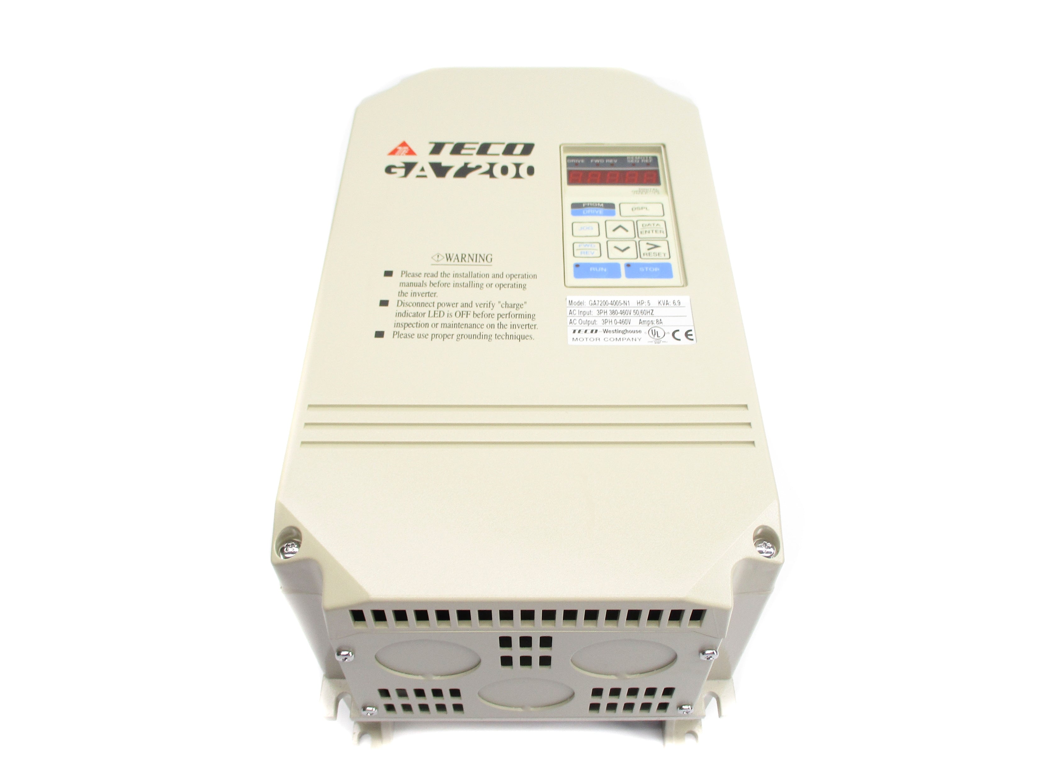 TECO WESTINGHOUSE GA7200-4005-N1 NSNP