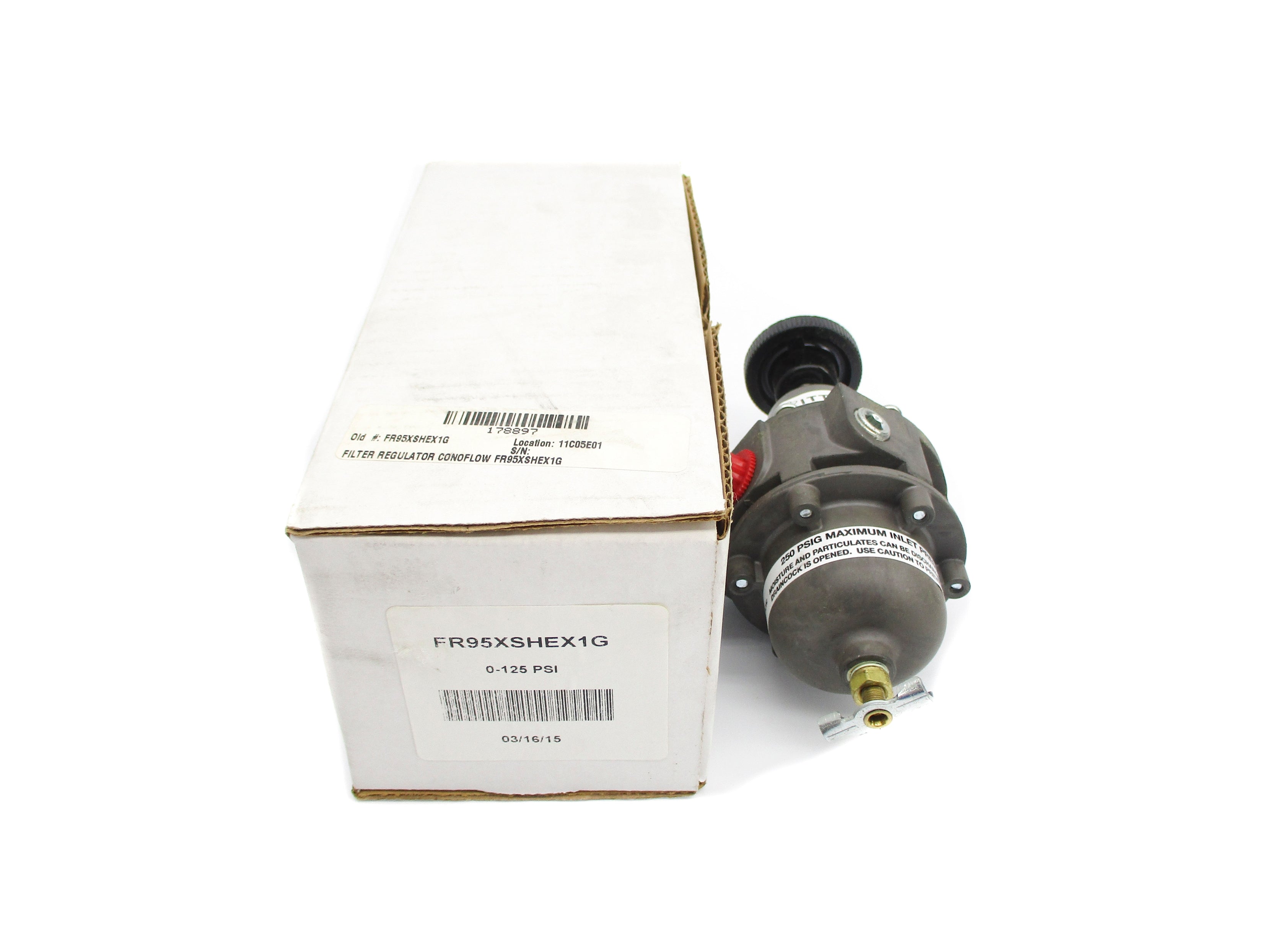 ITT FR95XSHEX1G 0-125PSI NSMP