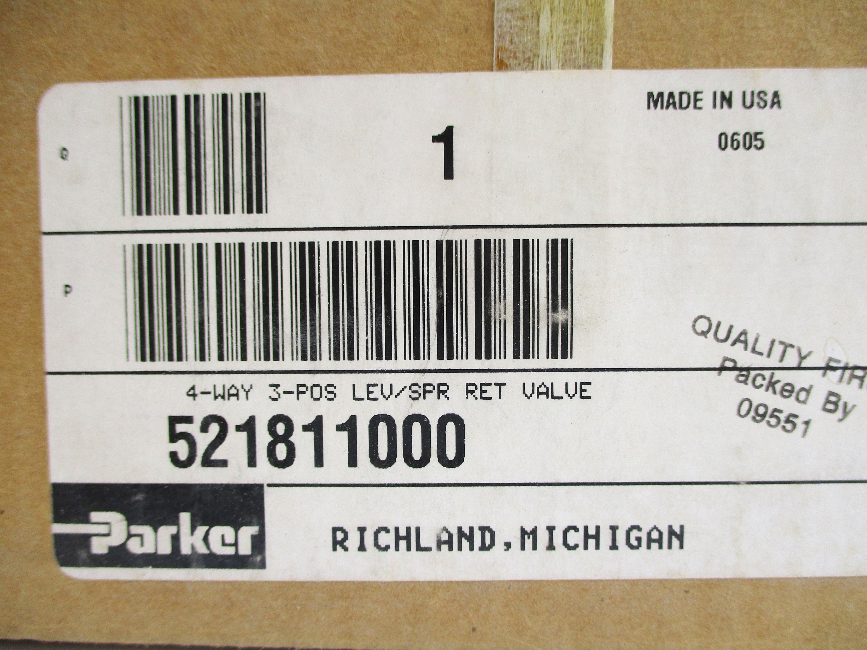 PARKER 521811000 150PSI NSMP