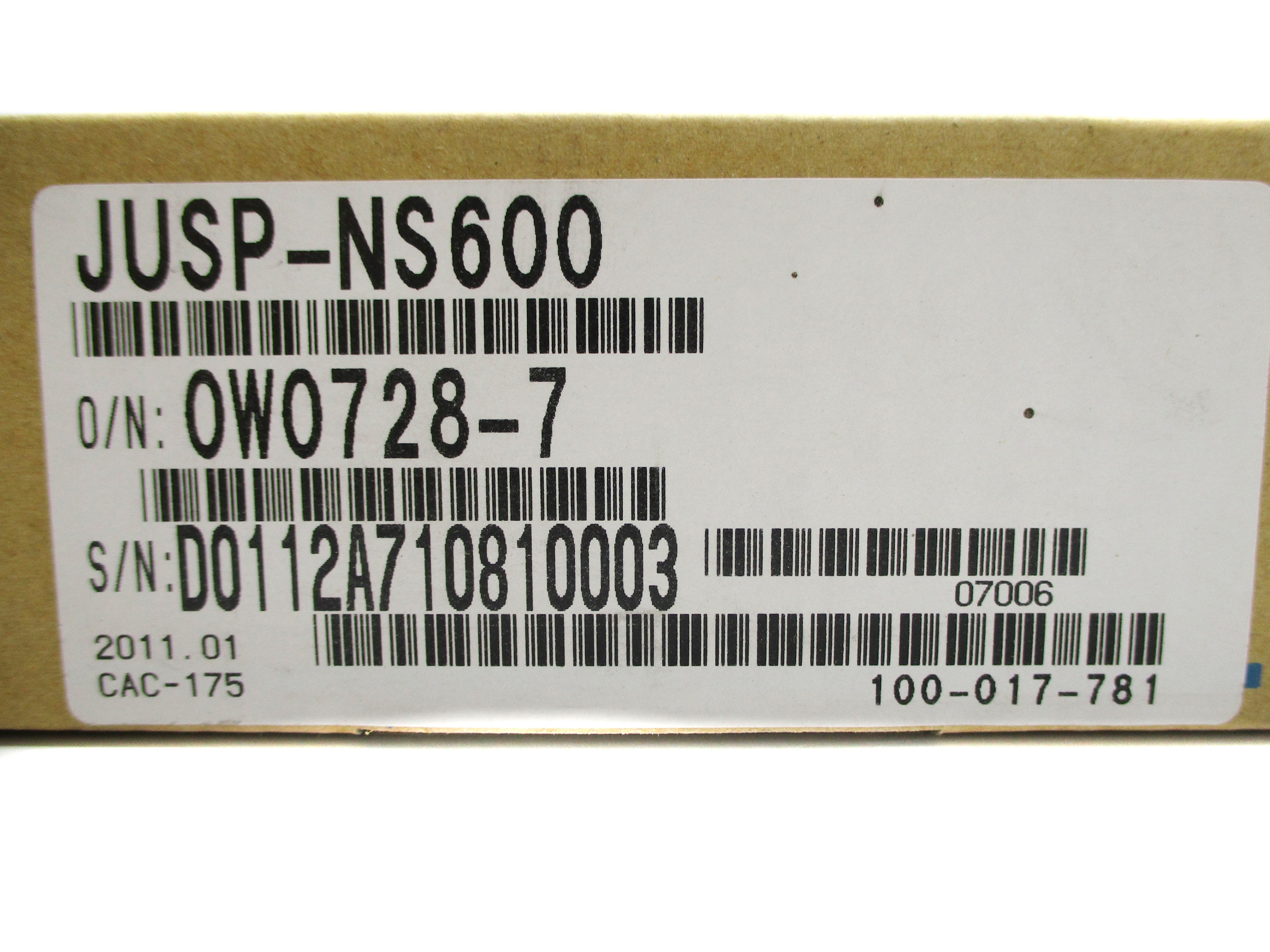 YASKAWA JUSP-NS600 NSMP