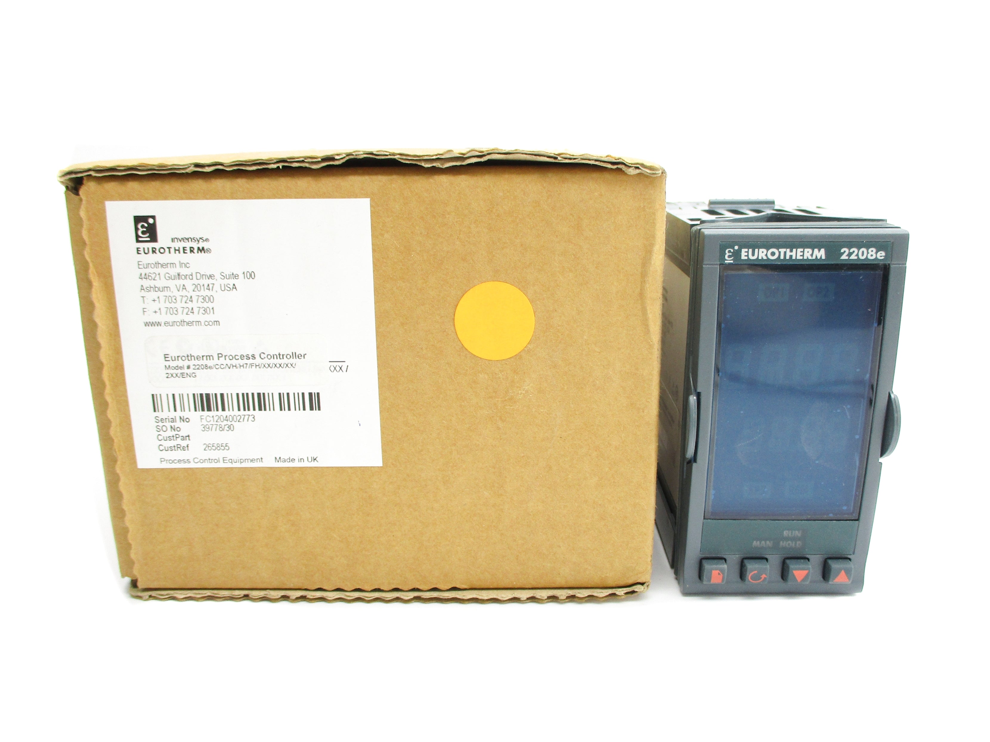 EUROTHERM 2208E/CC/VH/H7/FH/XX/XX/XX/2XX/ENG NSMP