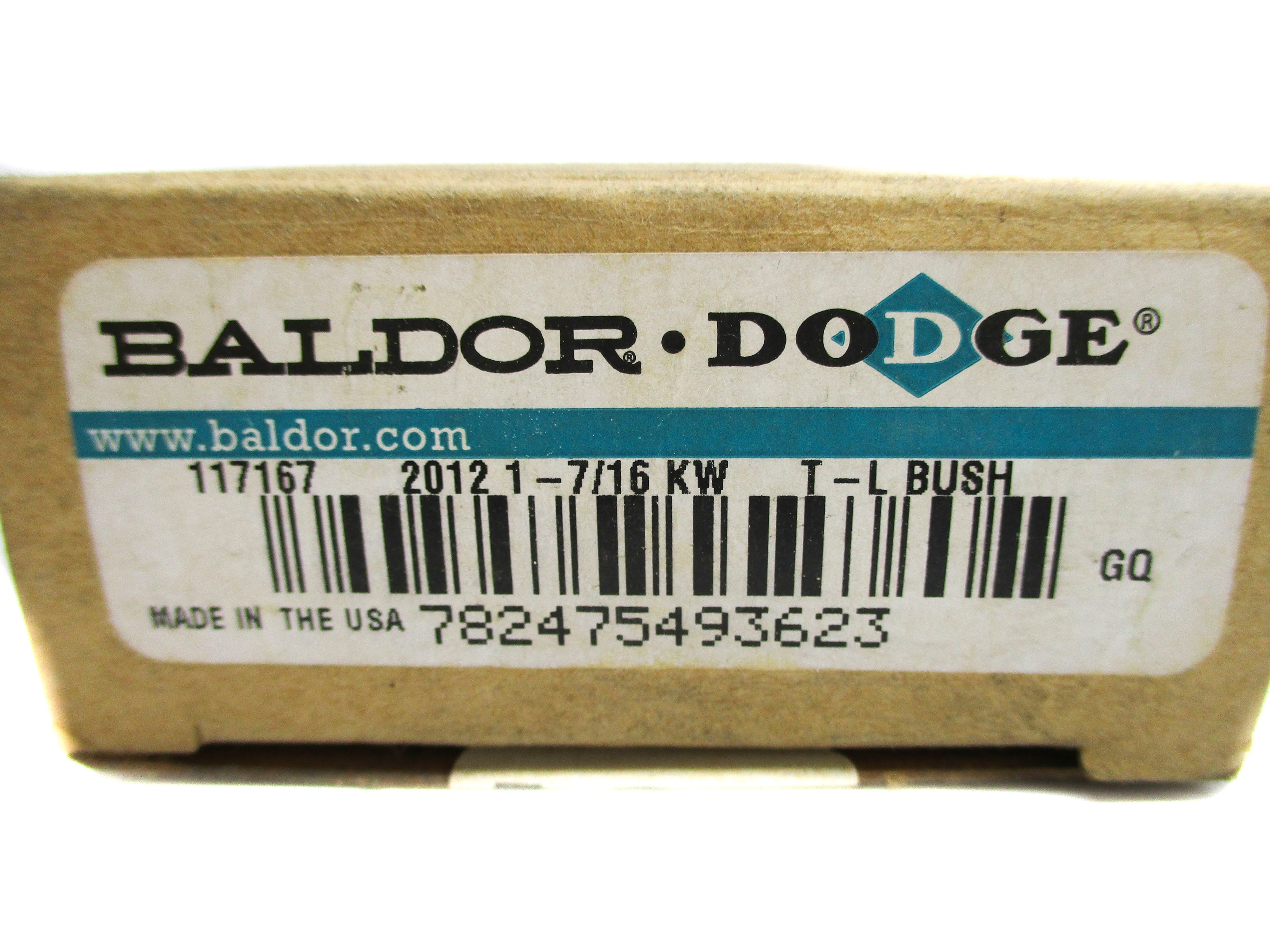 BALDOR DODGE 117167 2012-1-7/16 NSMP