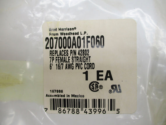 DANIEL WOODHEAD 207000A01F060 NSMP