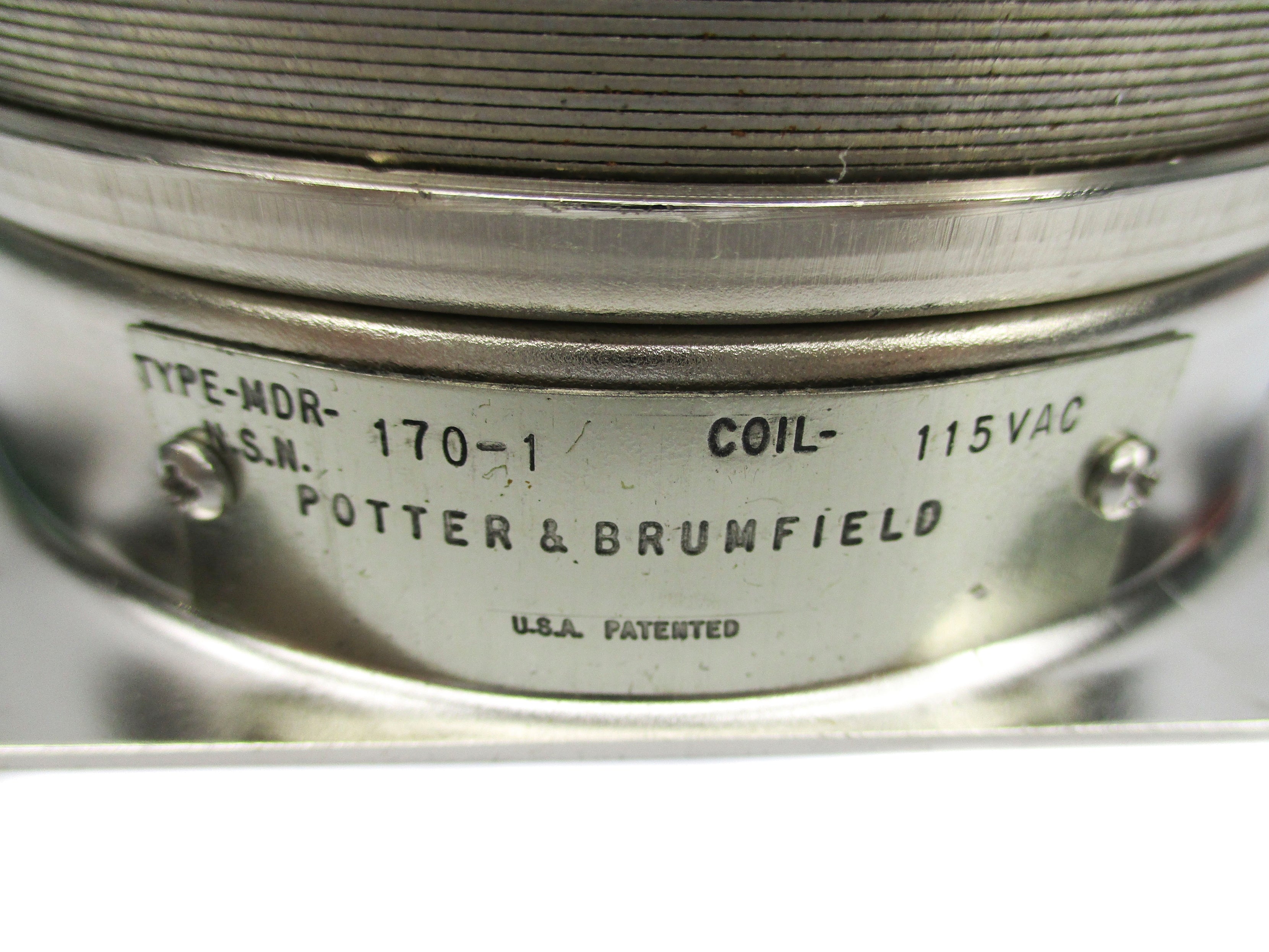 POTTER & BRUMFIELD MDR-170-1 115VAC NSNP
