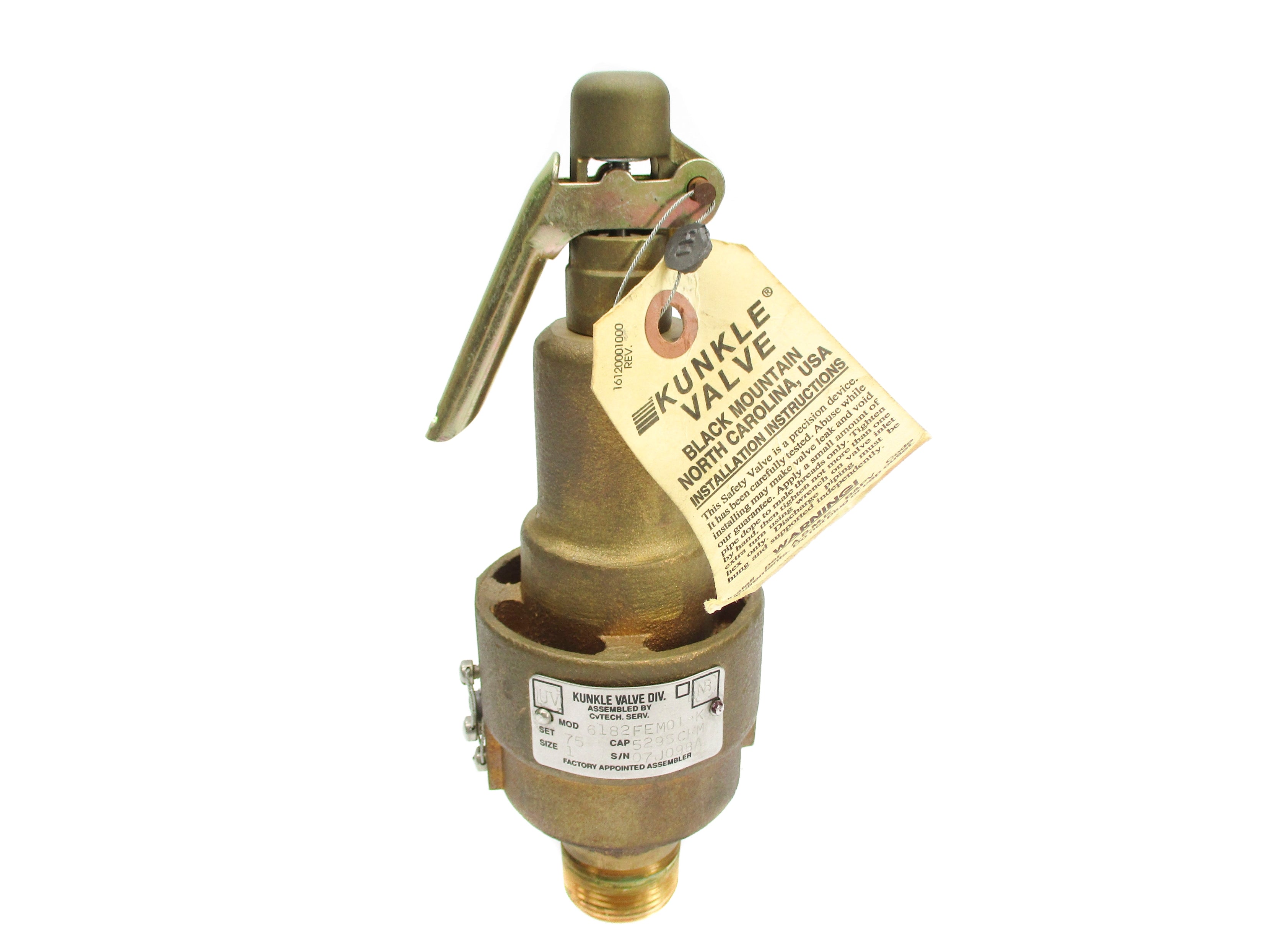KUNKLE 6182FEM01-KM 75PSI NSNP