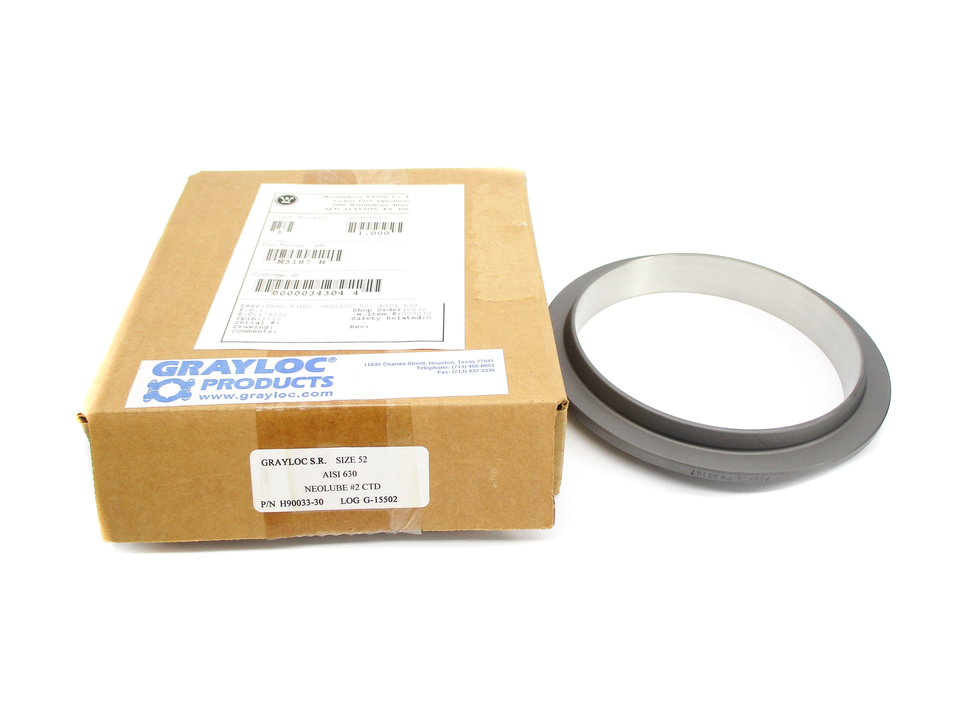GRAYLOC H90033-30 SIZE 52 NSMP