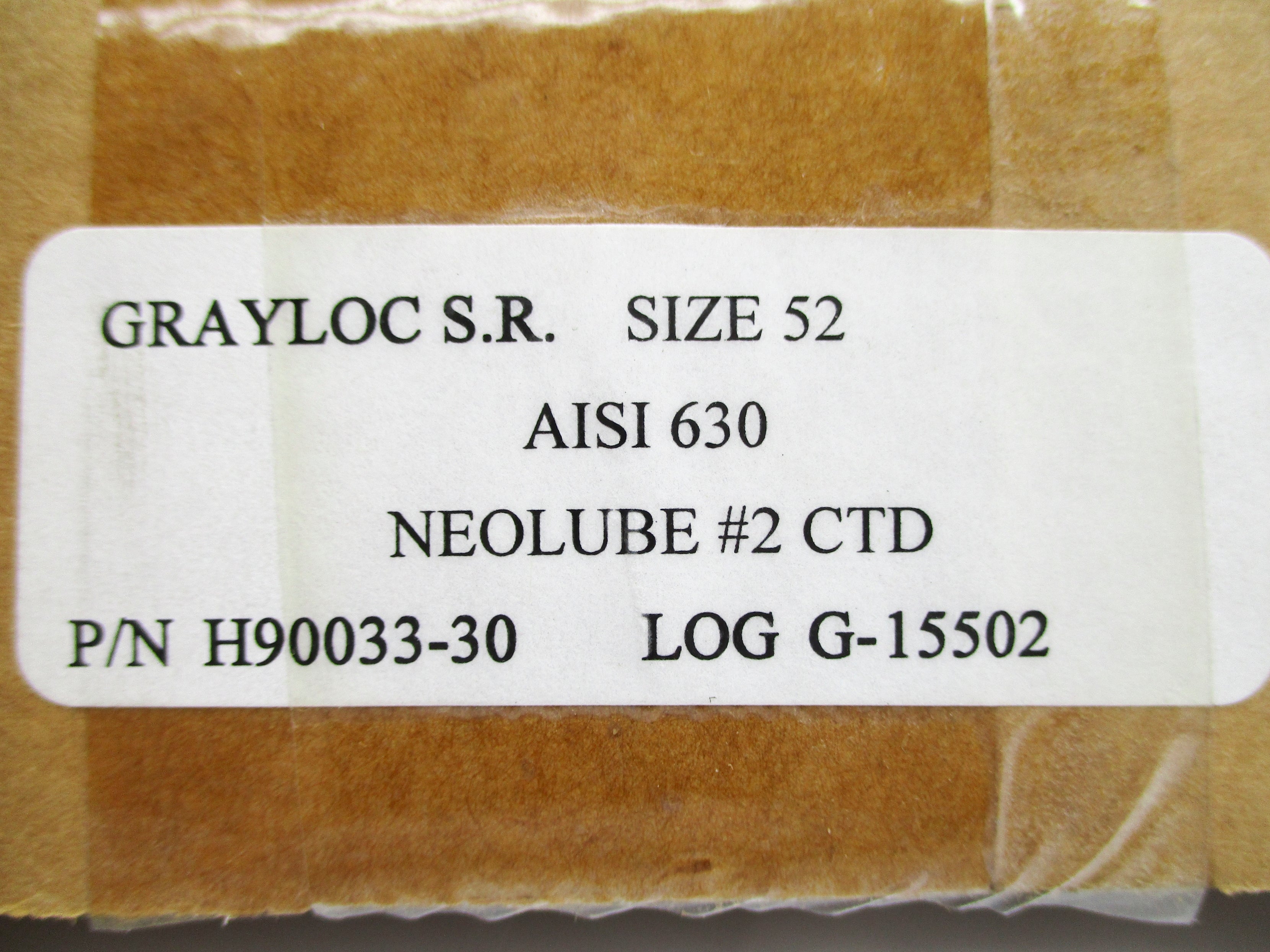GRAYLOC H90033-30 SIZE 52 NSMP