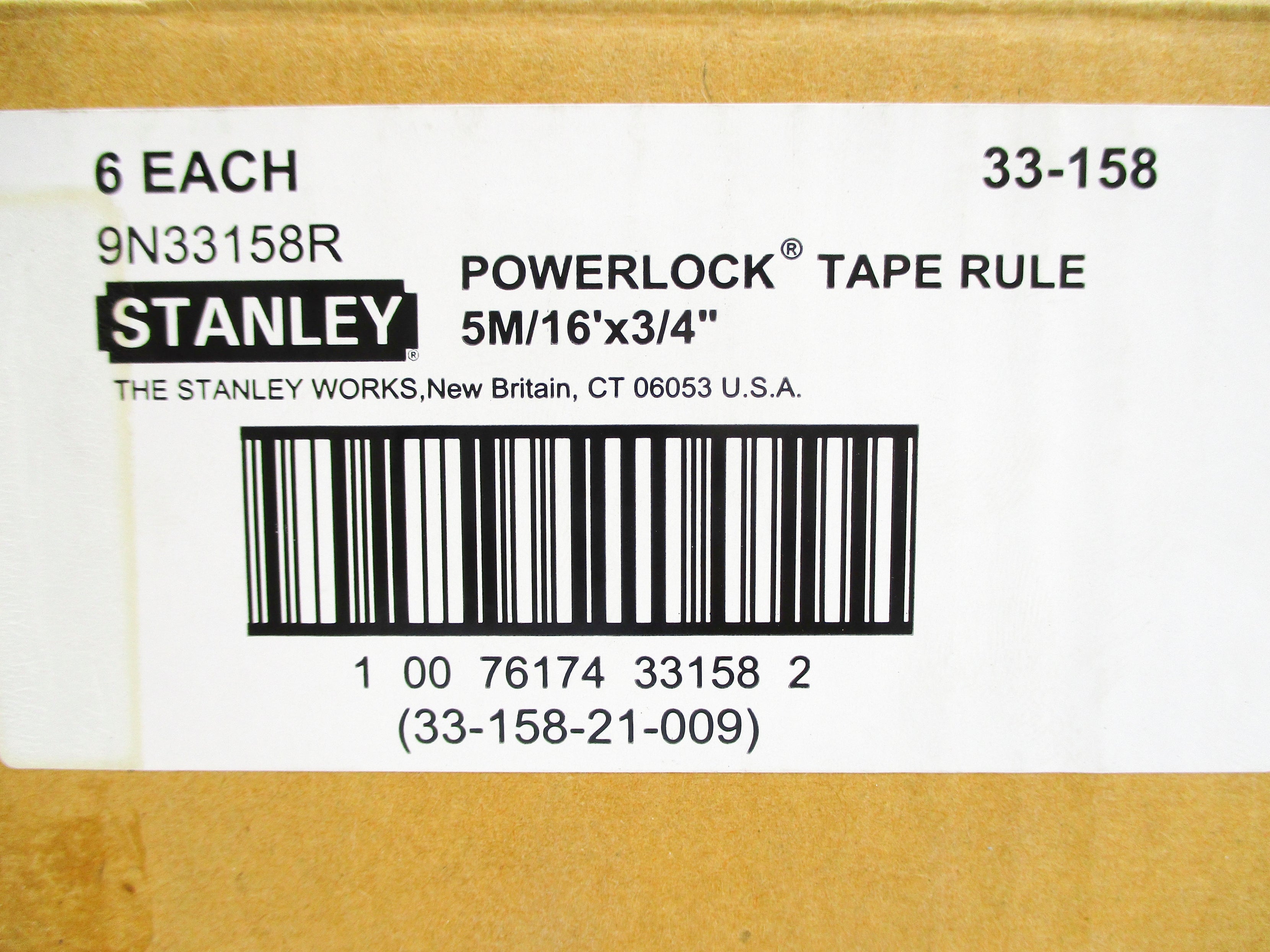 STANLEY 9N33158R (PKG OF 6) NSMP