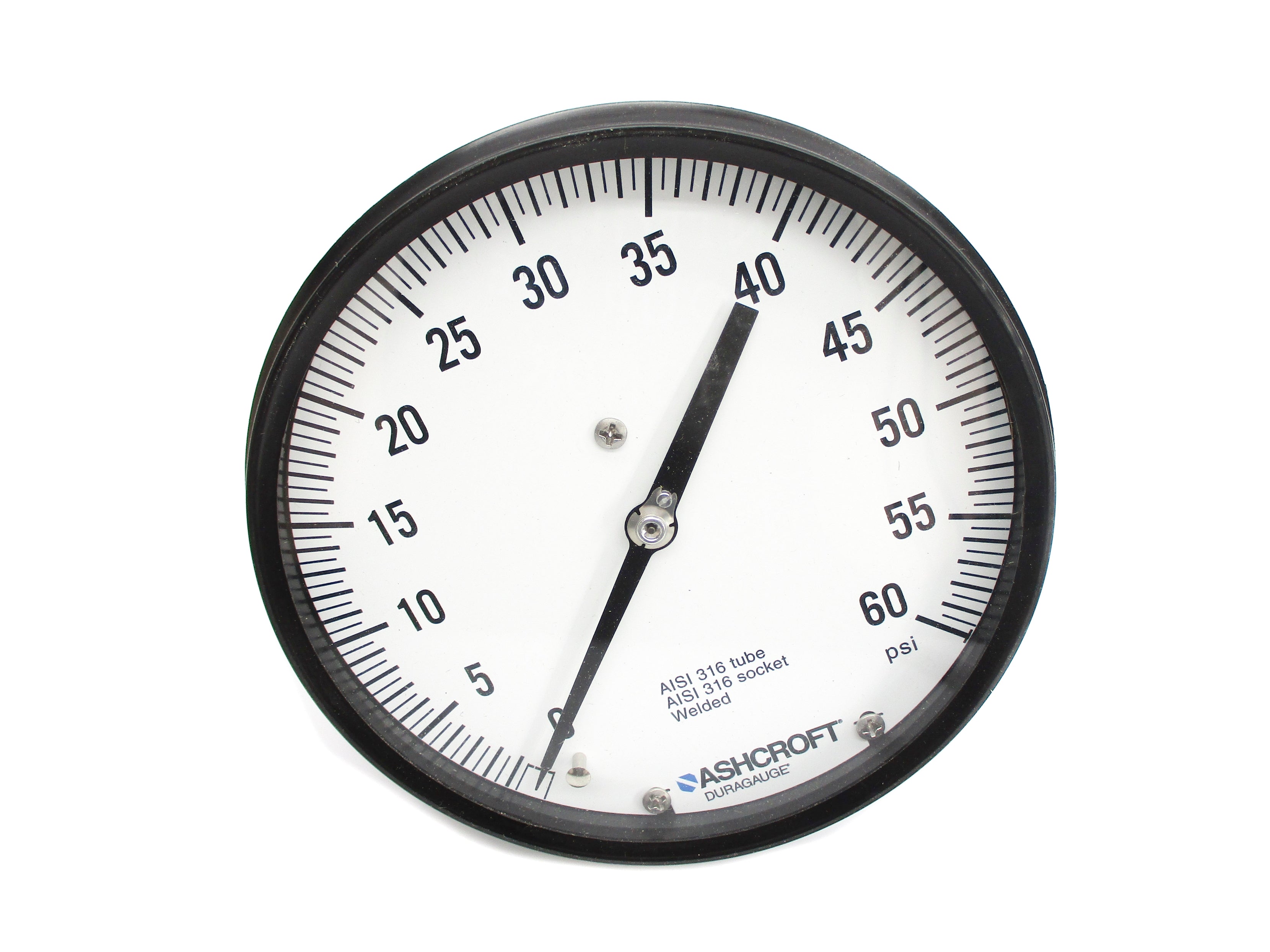 ASHCROFT 45-2462-SS-02B-60# 0-60PSI NSMP