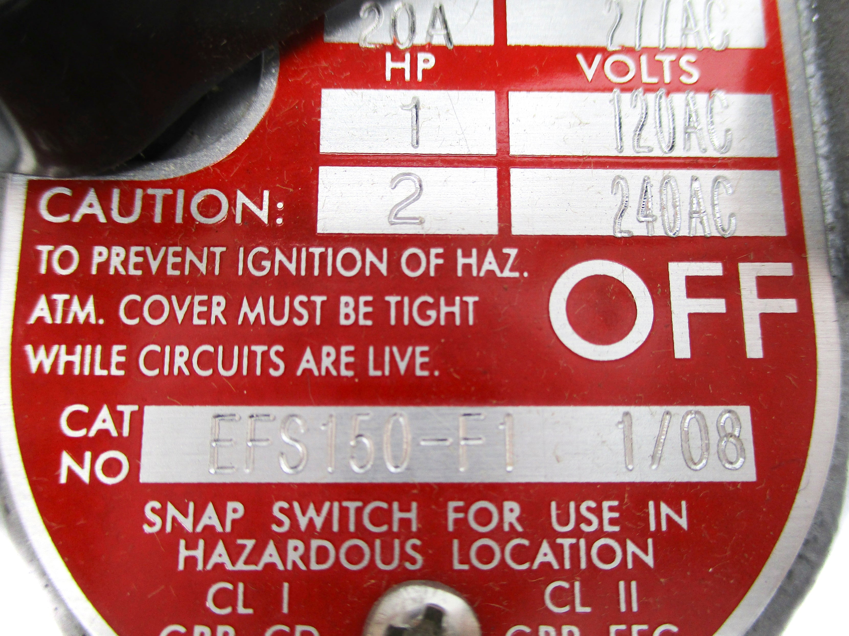 APPLETON EFS150-F1 NSNP