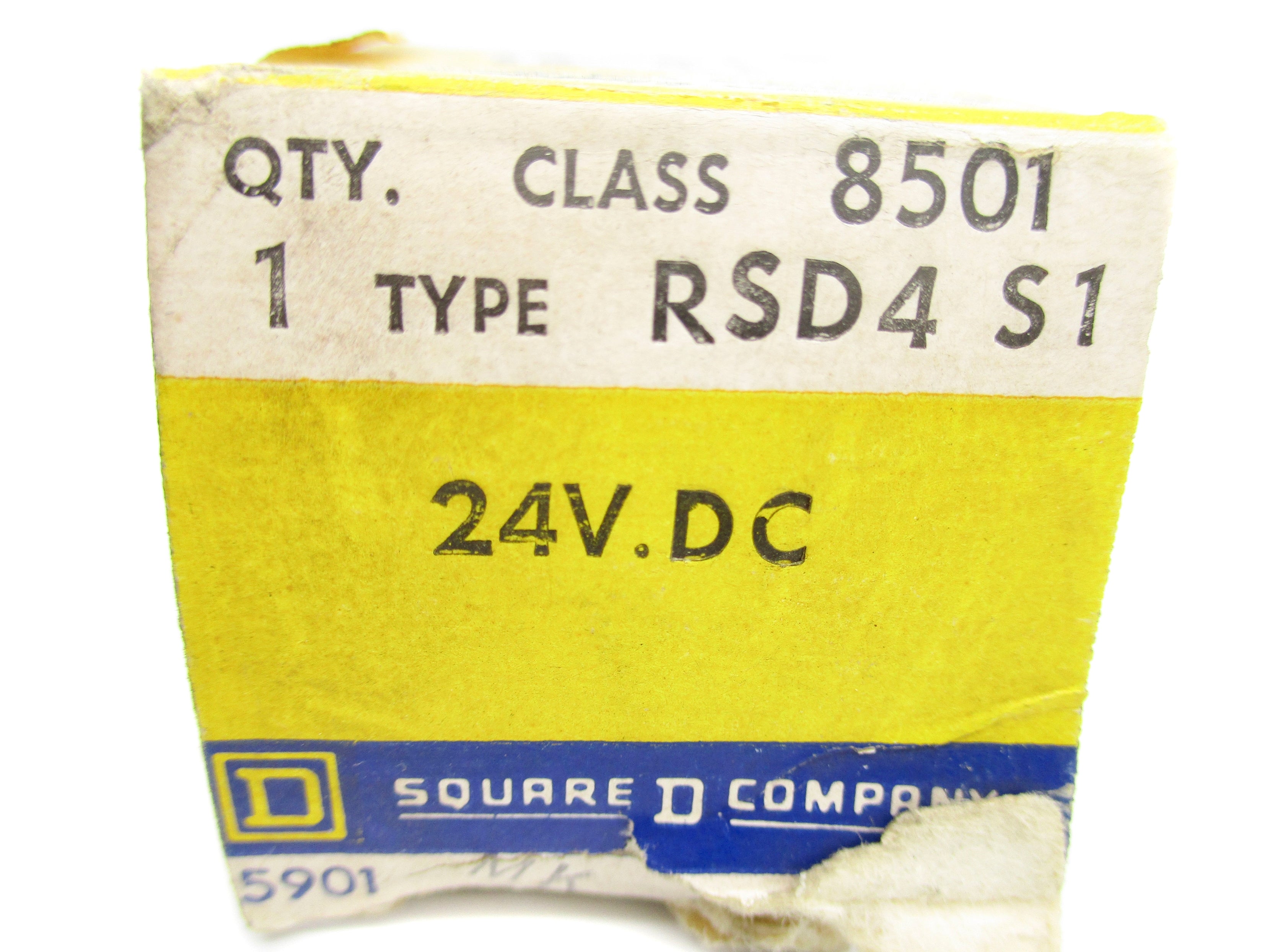 SQUARE D 8501RSD4S1 24VDC NSMP