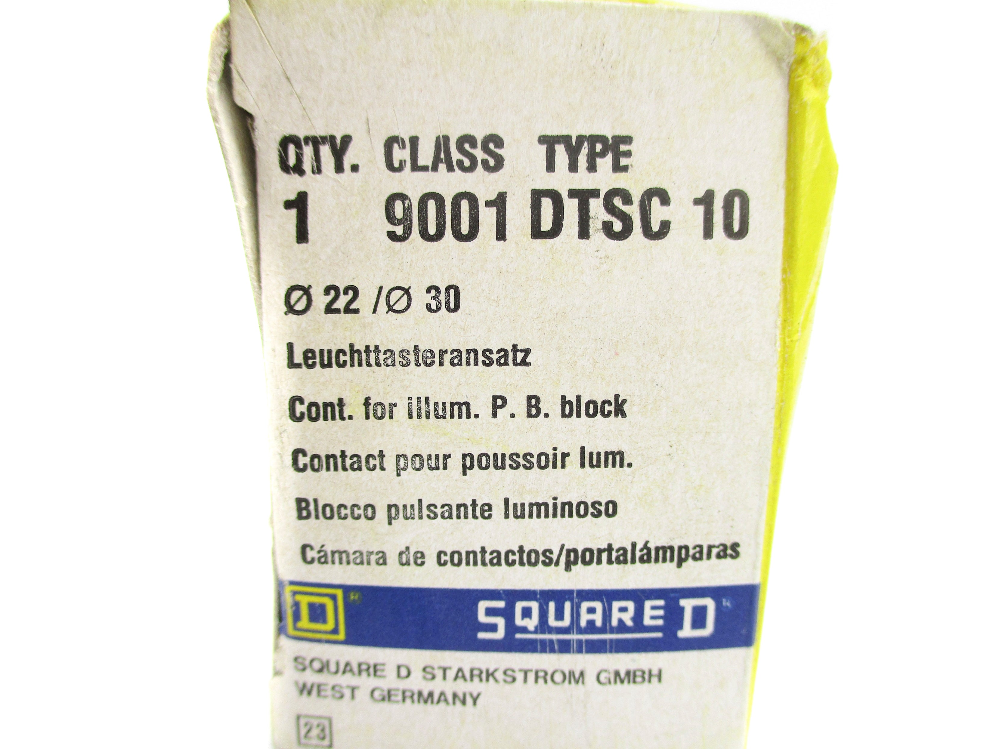 SQUARE D 9001DTSC10 NSMP