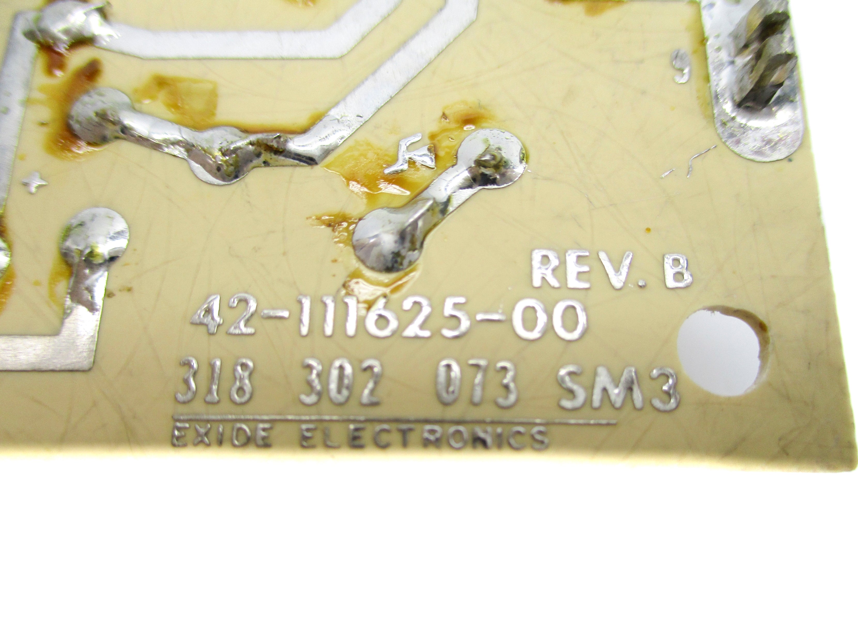 EXIDE ELECTRONICS 42-111625-00 REV. B NSNP