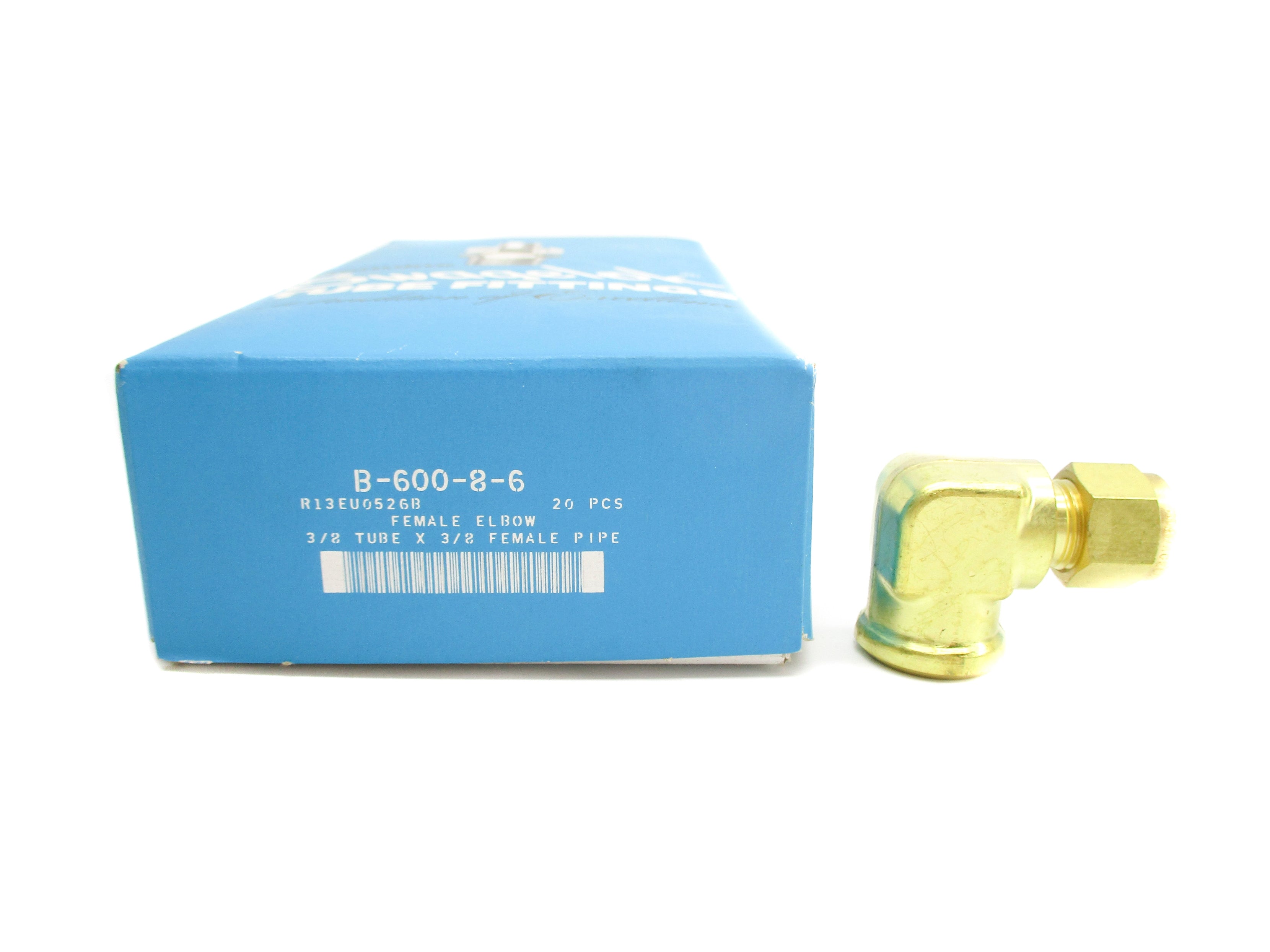 SWAGELOK B-600-8-6 (PKG OF 20) NSMP