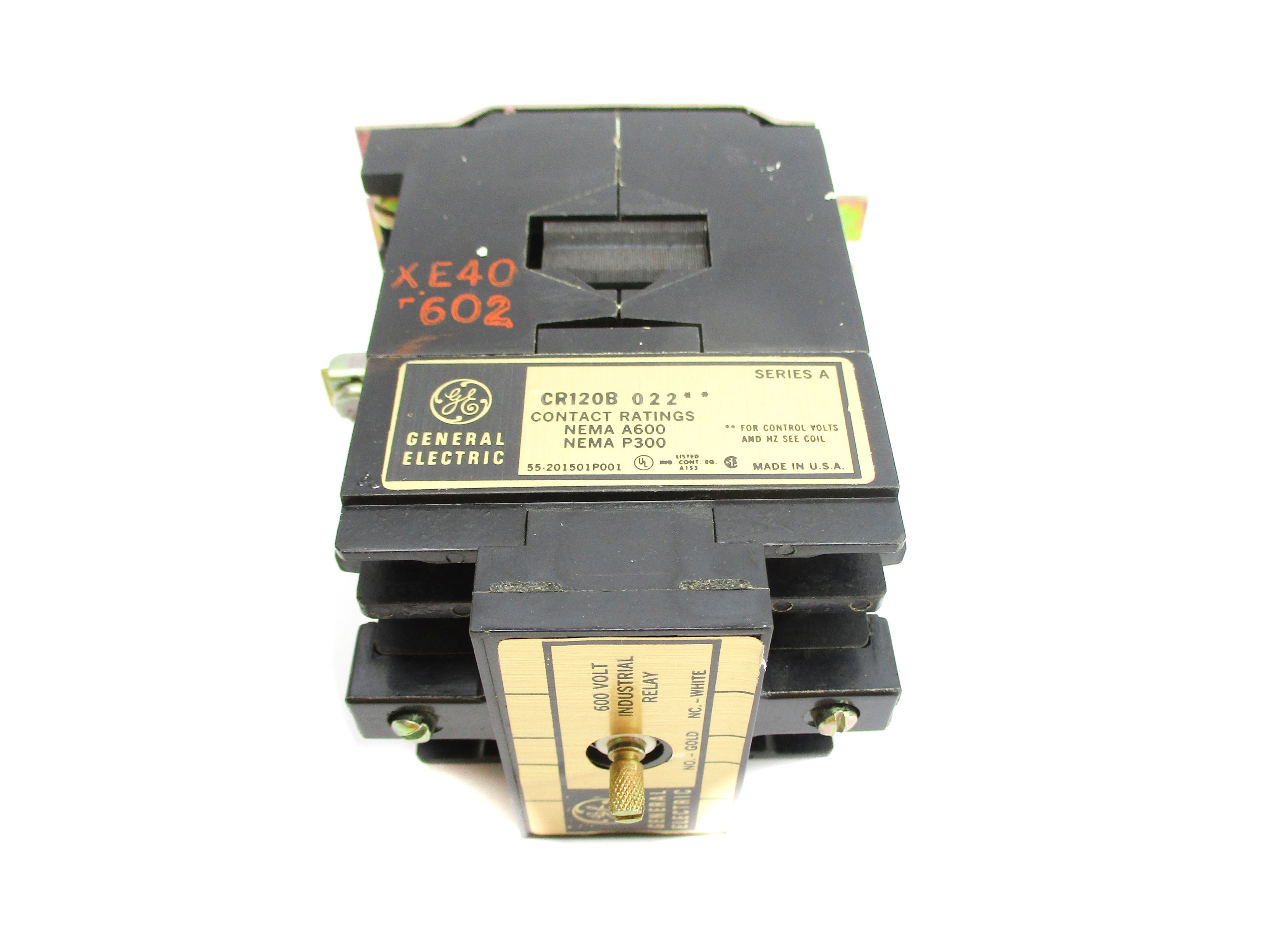 GENERAL ELECTRIC CR120B02222 SER. A 110/120V 10A NSMP