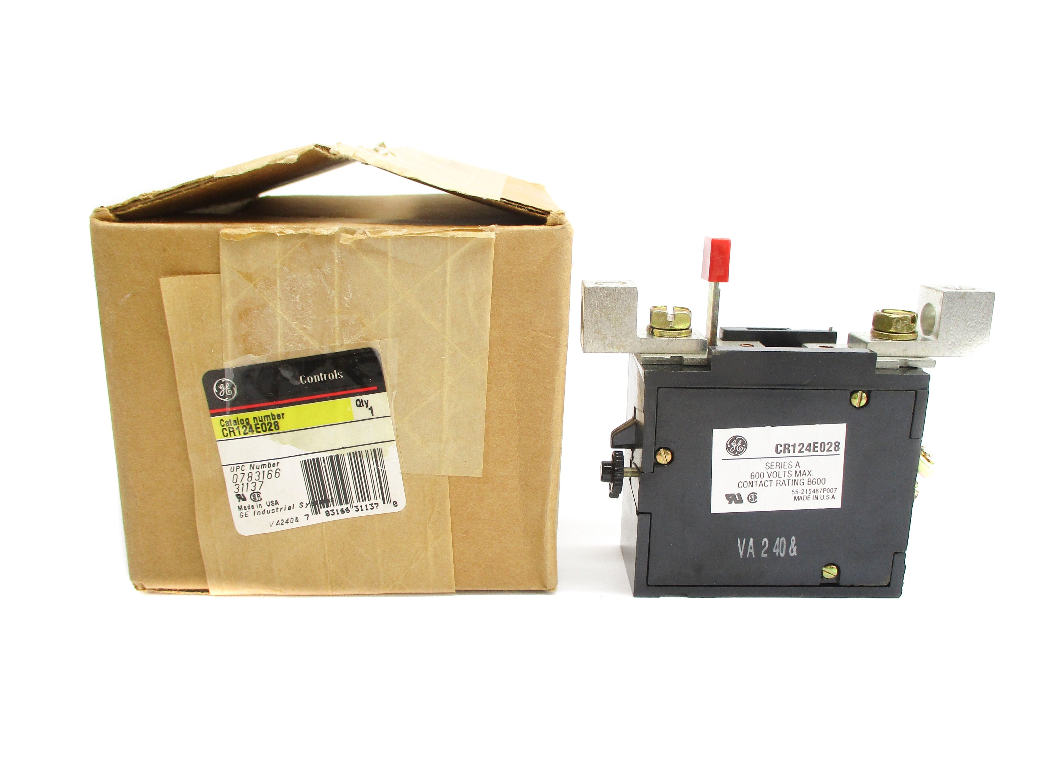 GENERAL ELECTRIC CR124E028 SER. A 600V NSMP