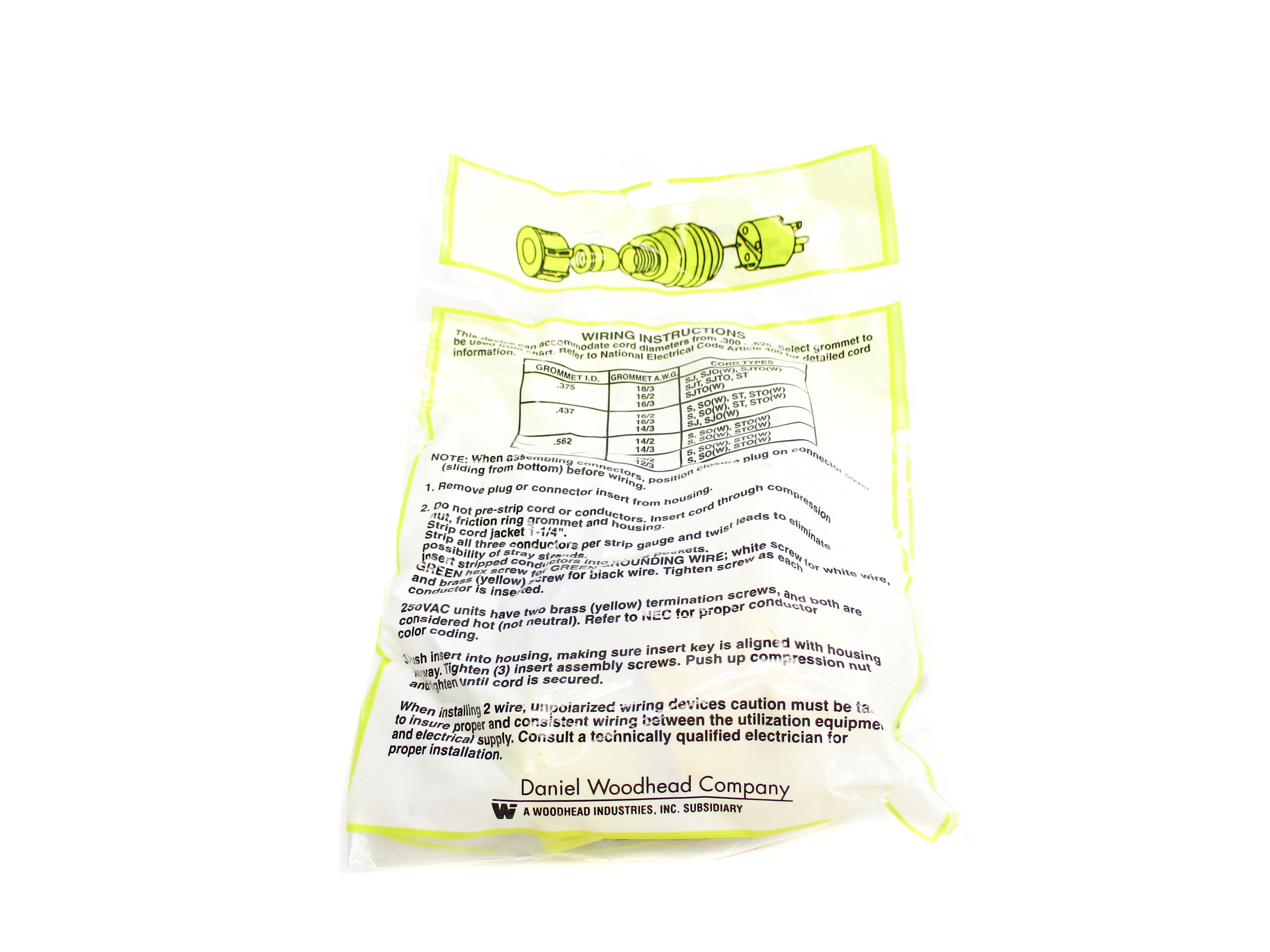 DANIEL WOODHEAD 14W47 (PKG OF 10) NSMP
