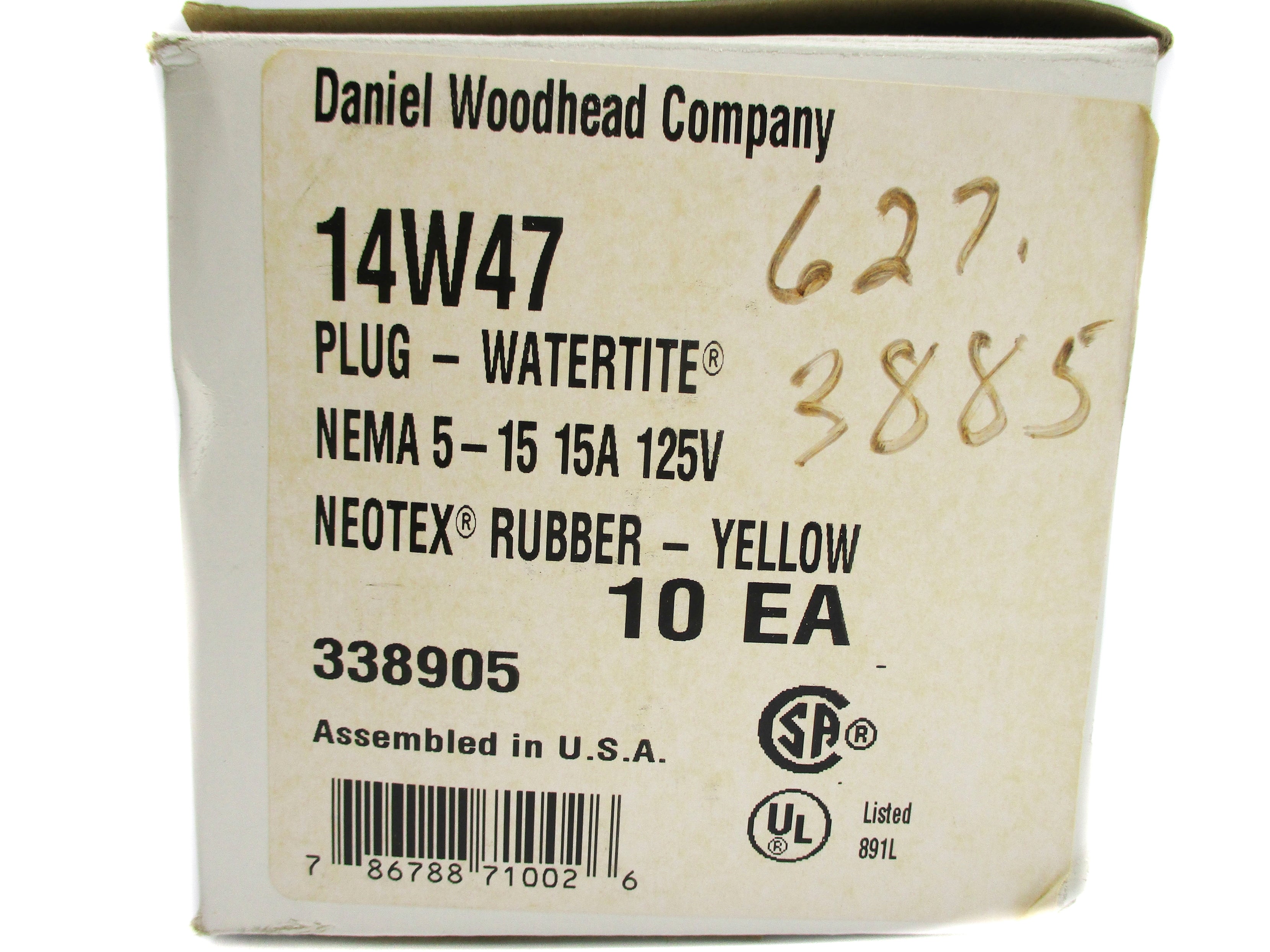 DANIEL WOODHEAD 14W47 (PKG OF 10) NSMP