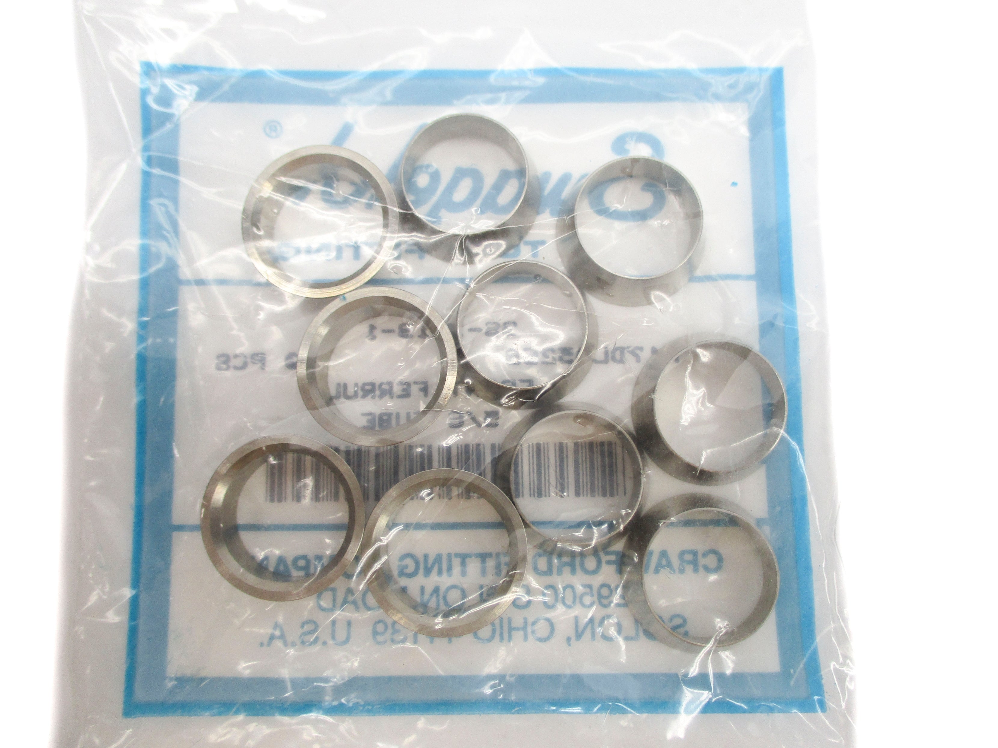 SWAGELOK SS-1013-1 (PKG OF 10) NSMP