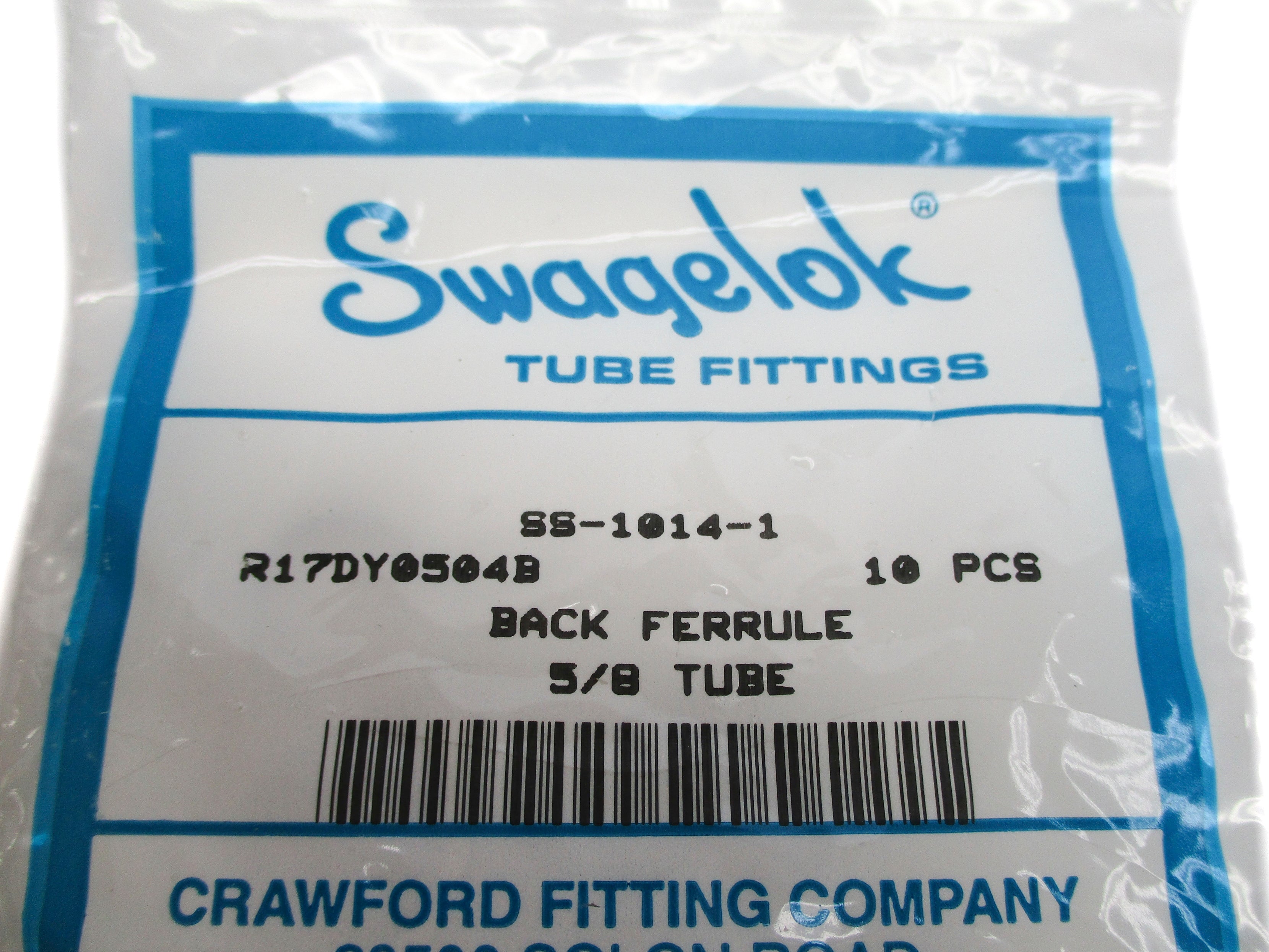 SWAGELOK SS-1014-1 (PKG OF 10) NSMP