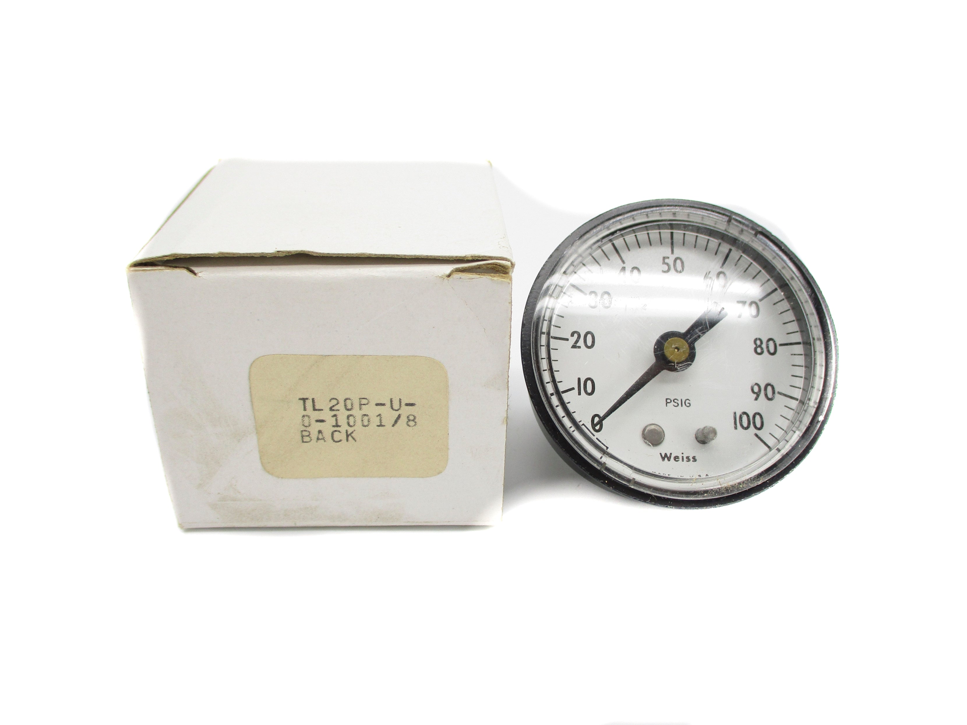 WEISS TL20P-U-0-1001/8 0-100PSIG NSMP